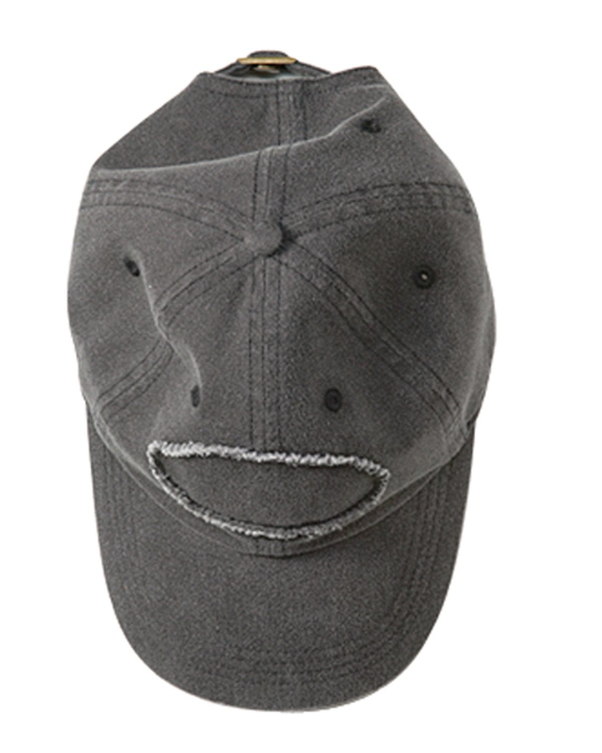 Pigment-Dyed Raw-Edge Patch Baseball Cap 1917