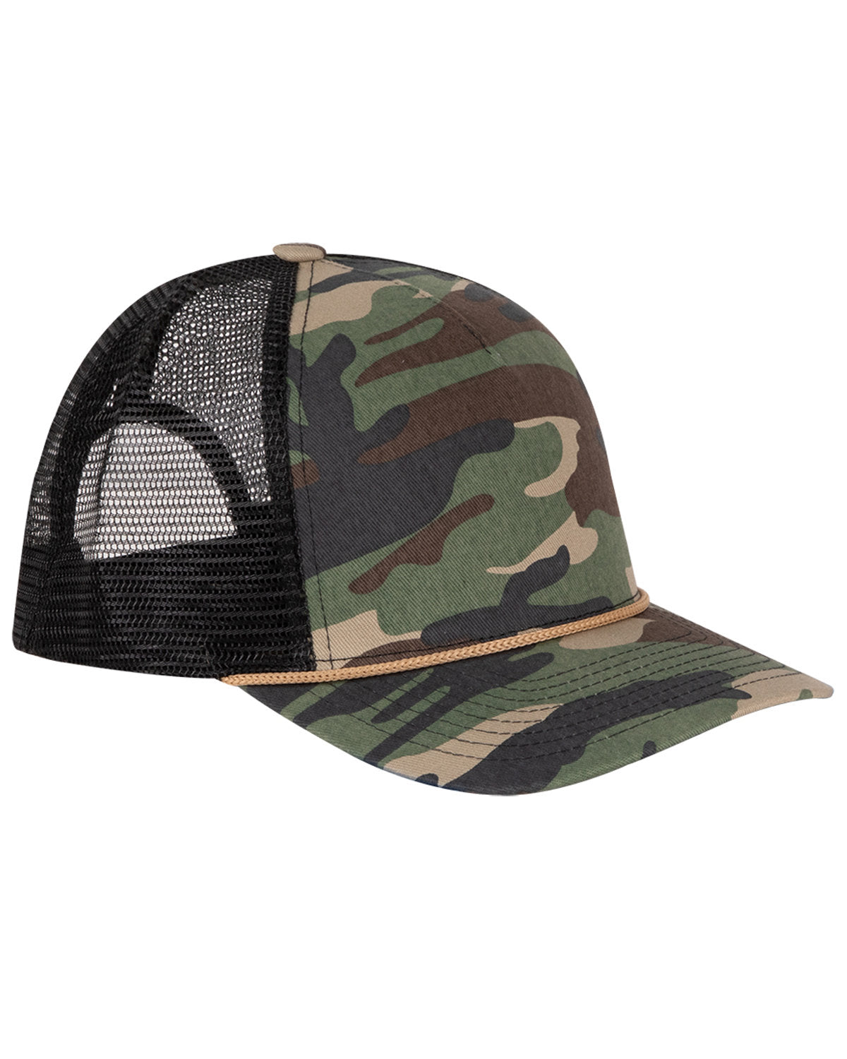 Cotton Retro Rope Trucker Hat 3012DR