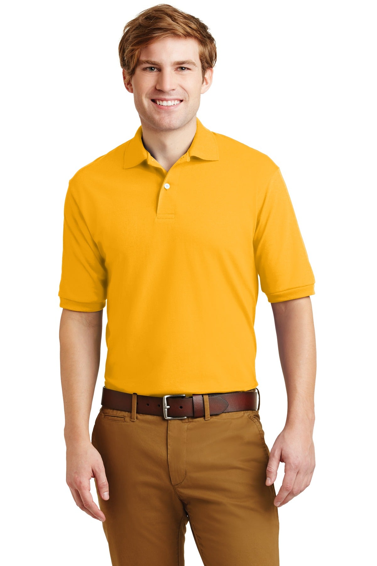 JERZEES® - SpotShield™ 5.4-Ounce Jersey Knit Sport Shirt. 437M