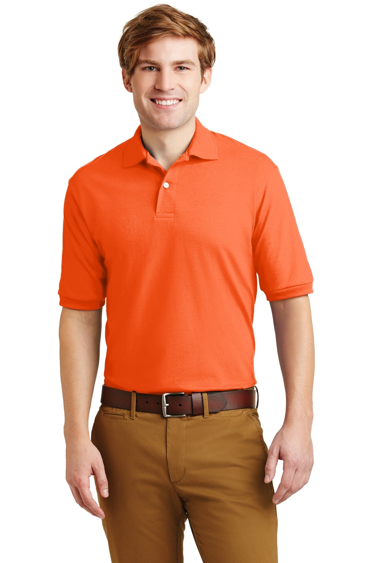 JERZEES® - SpotShield™ 5.4-Ounce Jersey Knit Sport Shirt. 437M