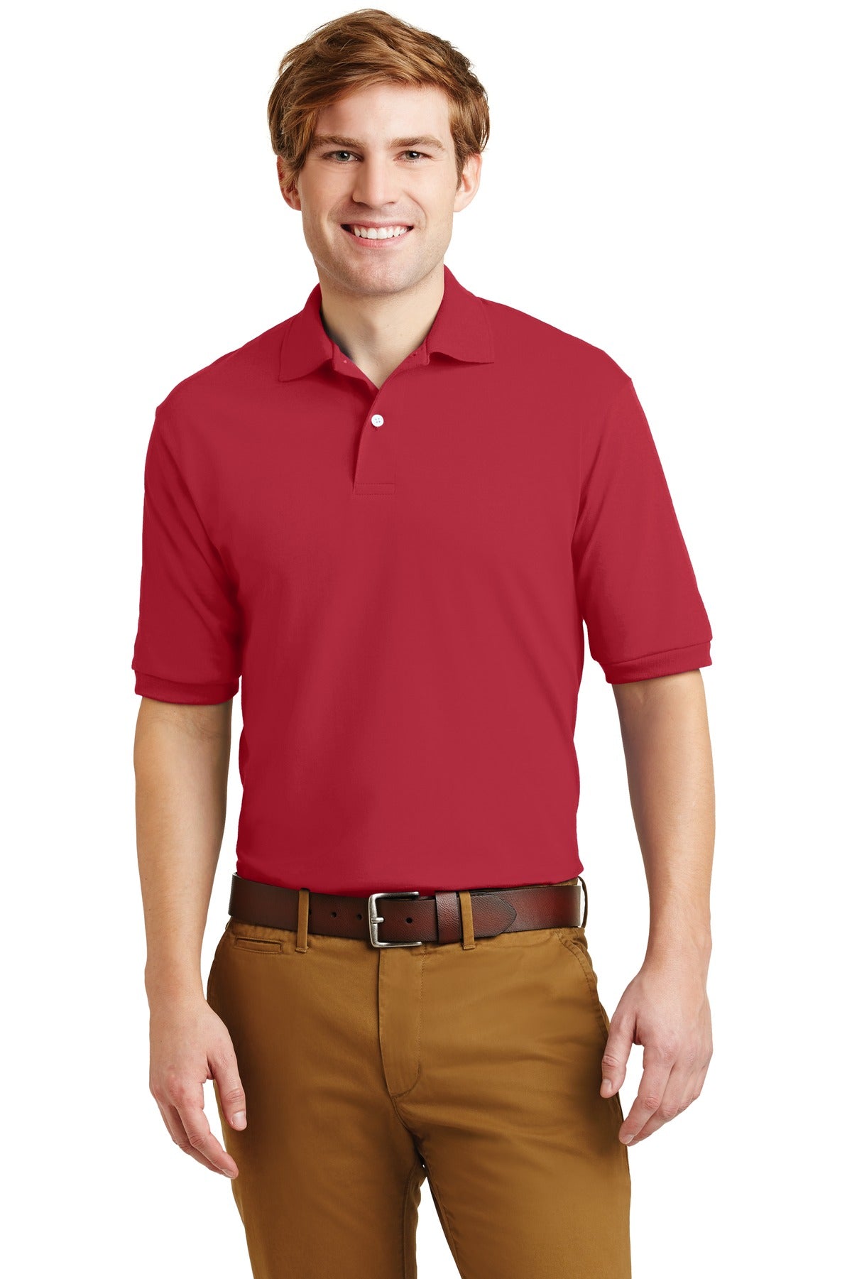 JERZEES® - SpotShield™ 5.4-Ounce Jersey Knit Sport Shirt. 437M