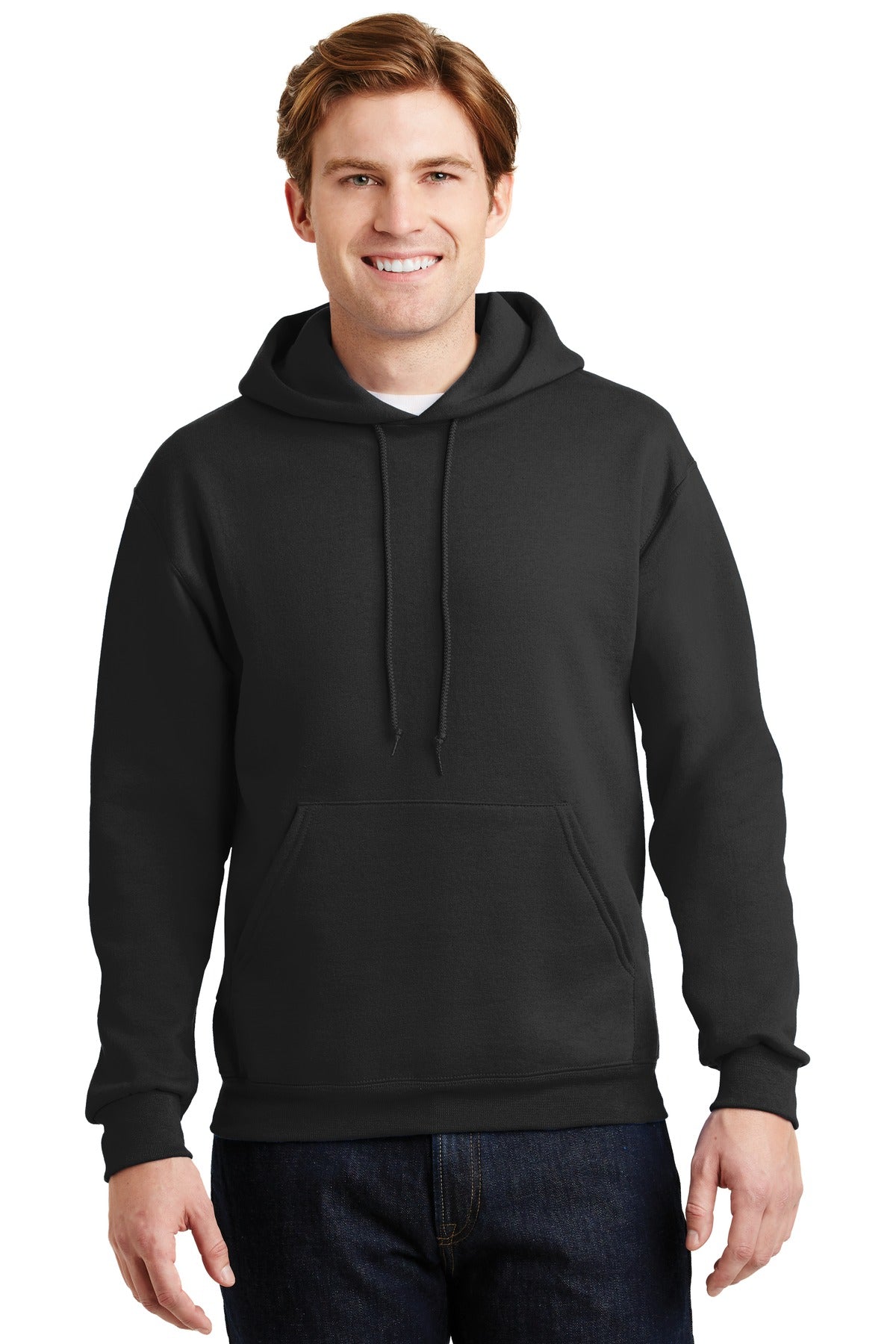 JERZEES® SUPER SWEATS® NuBlend® - Pullover Hooded Sweatshirt. 4997M