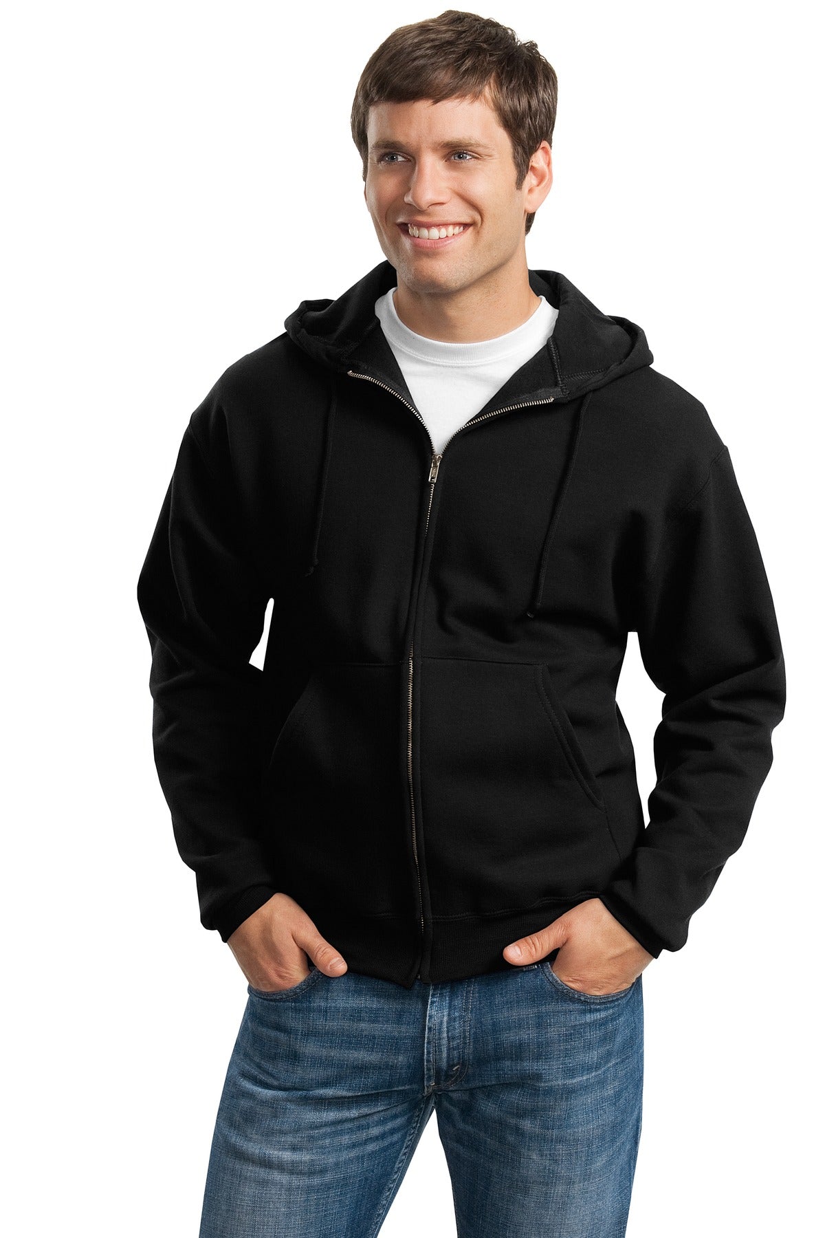 JERZEES® Super Sweats® NuBlend® - Full-Zip Hooded Sweatshirt. 4999M