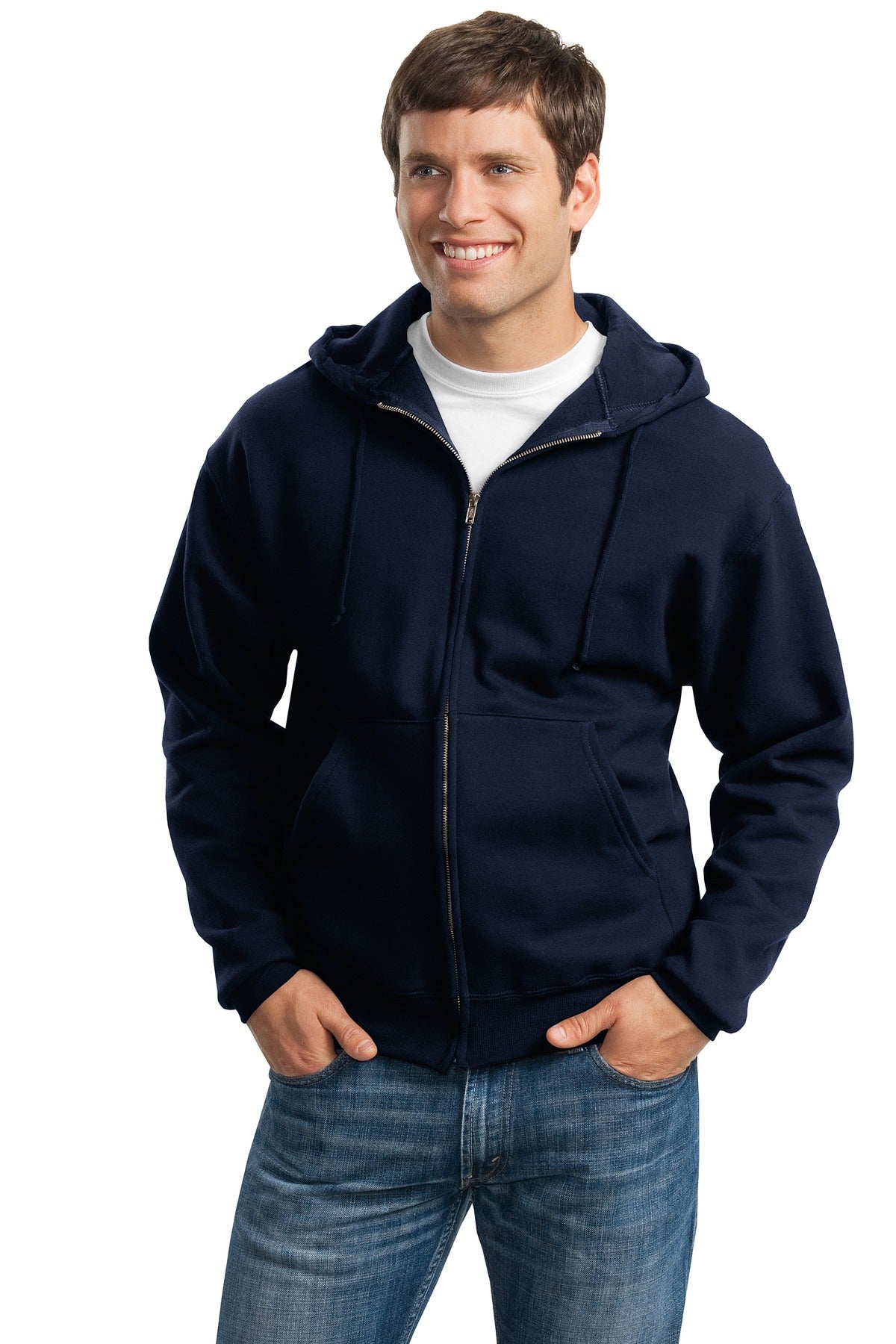 JERZEES® Super Sweats® NuBlend® - Full-Zip Hooded Sweatshirt. 4999M