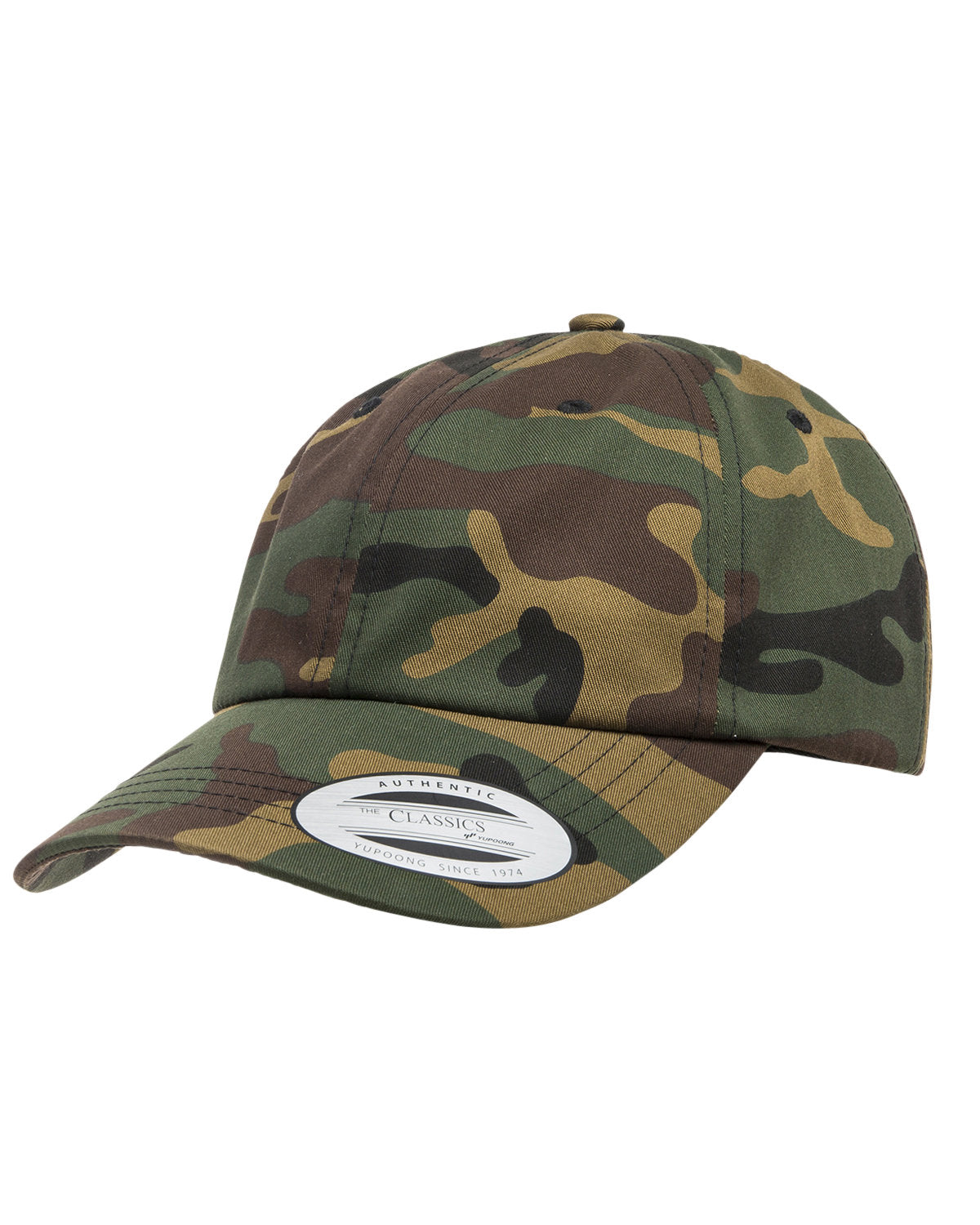 Adult Low-Profile Cotton Twill Dad Cap 6245CM