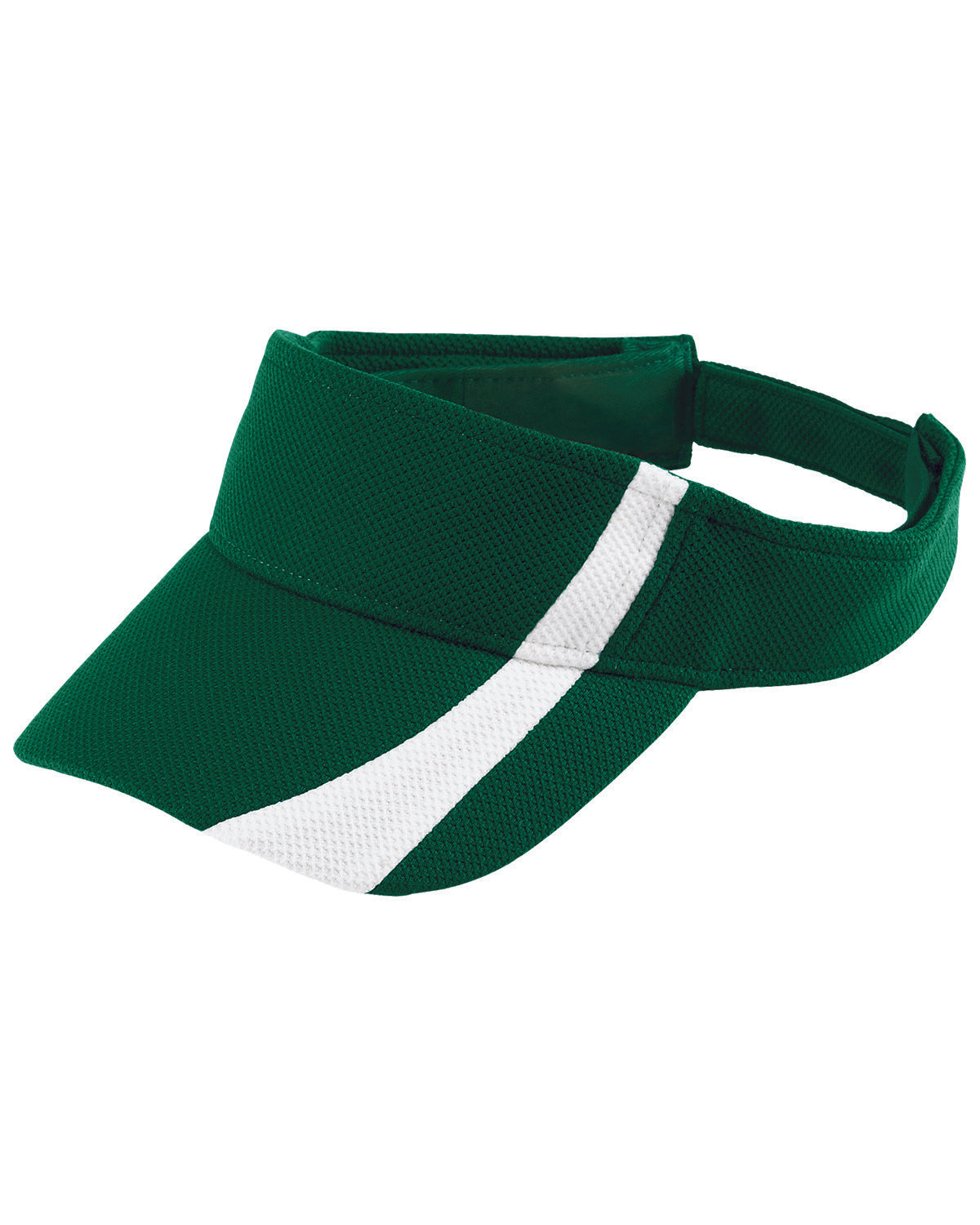 Adult Adjustable Wicking Mesh Two-Color Visor 6260