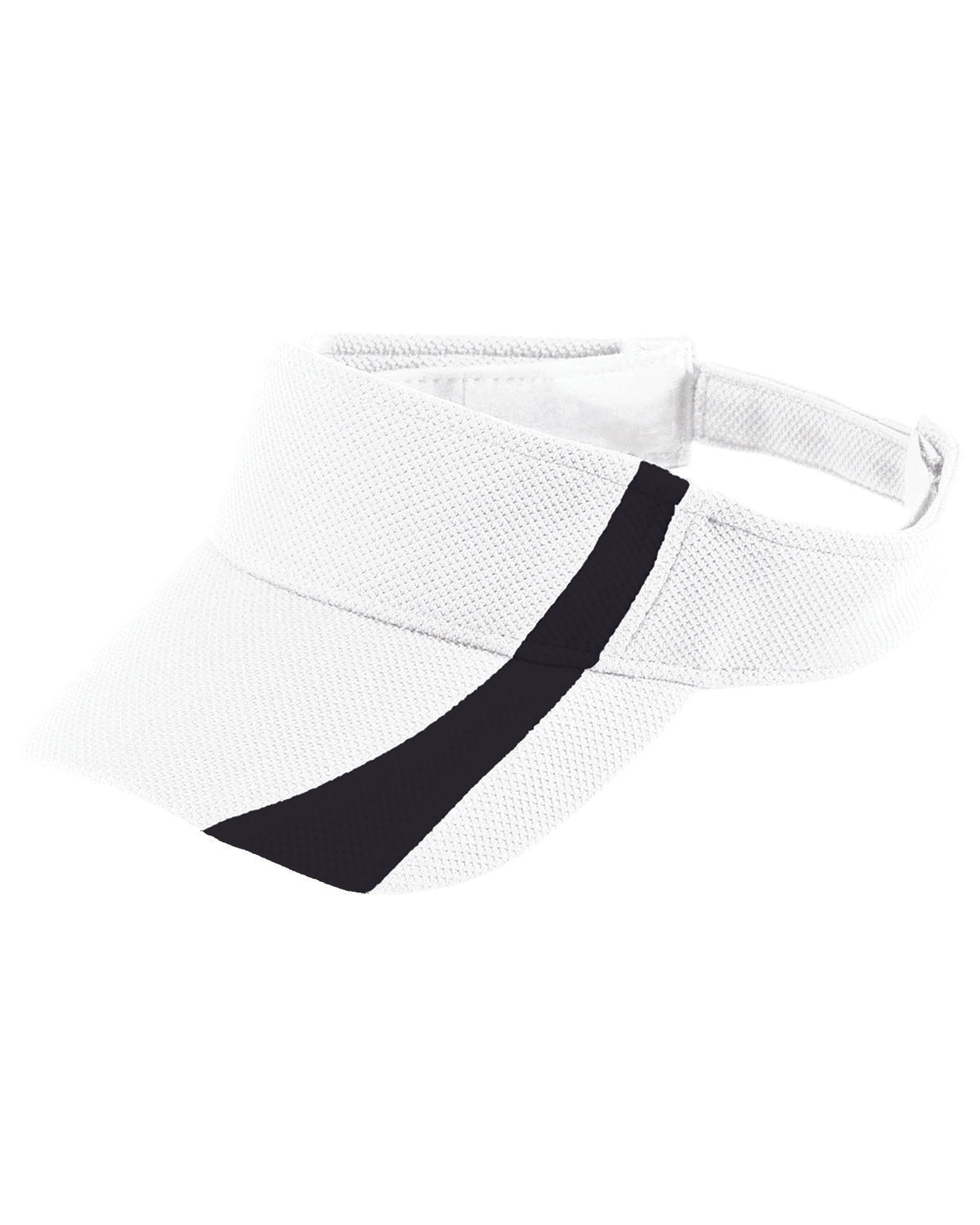 Adult Adjustable Wicking Mesh Two-Color Visor 6260