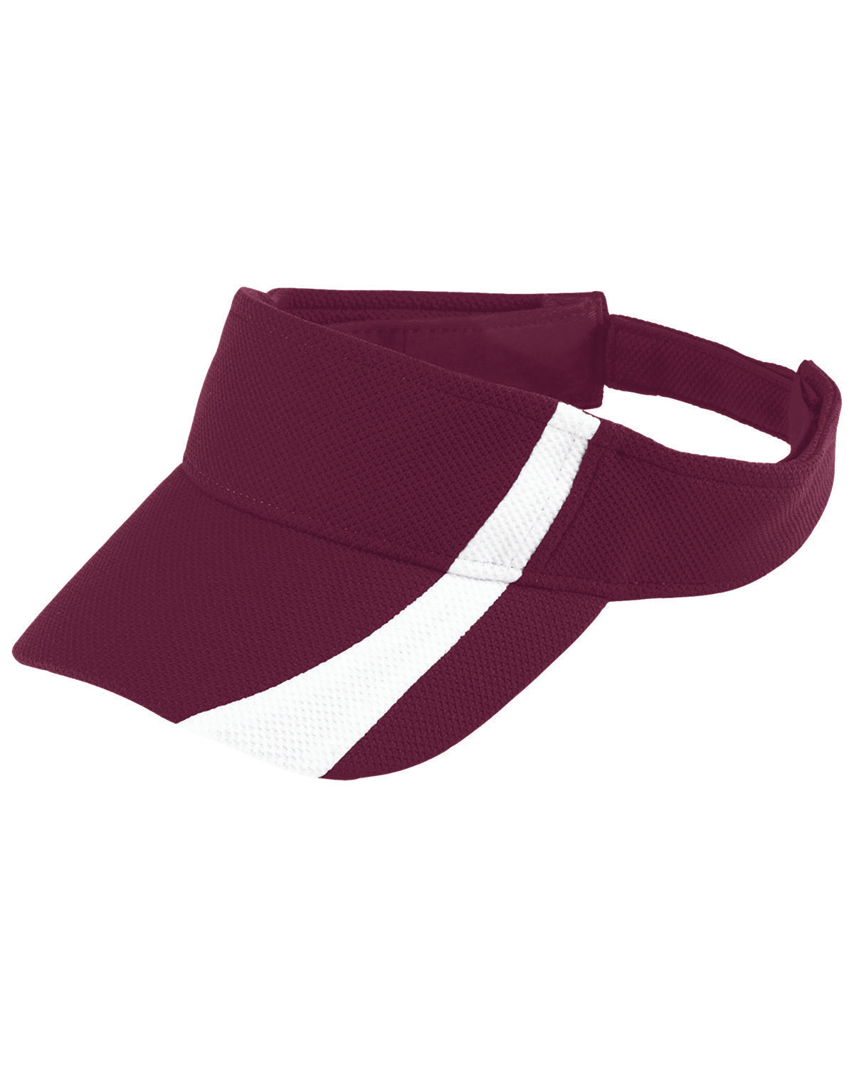 Youth Adjustable Wicking Mesh Two-Color Visor 6261