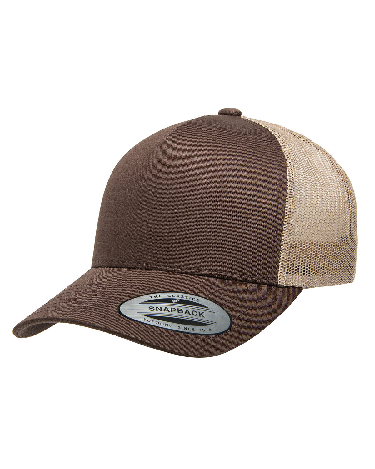 Adult 5-Panel Retro Trucker Cap 6506