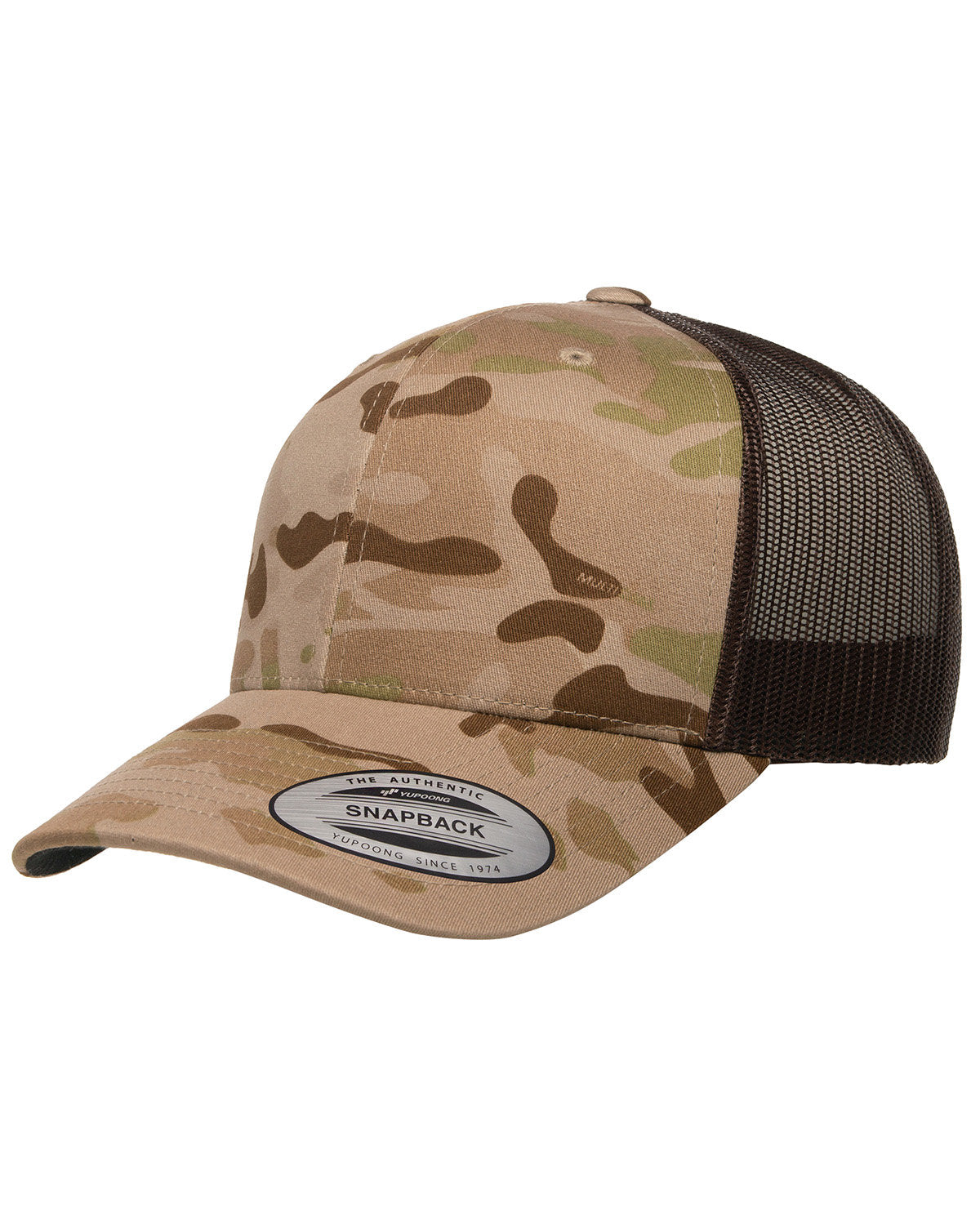 YP Classics® Retro Trucker Multicam® Snapback 6606MC