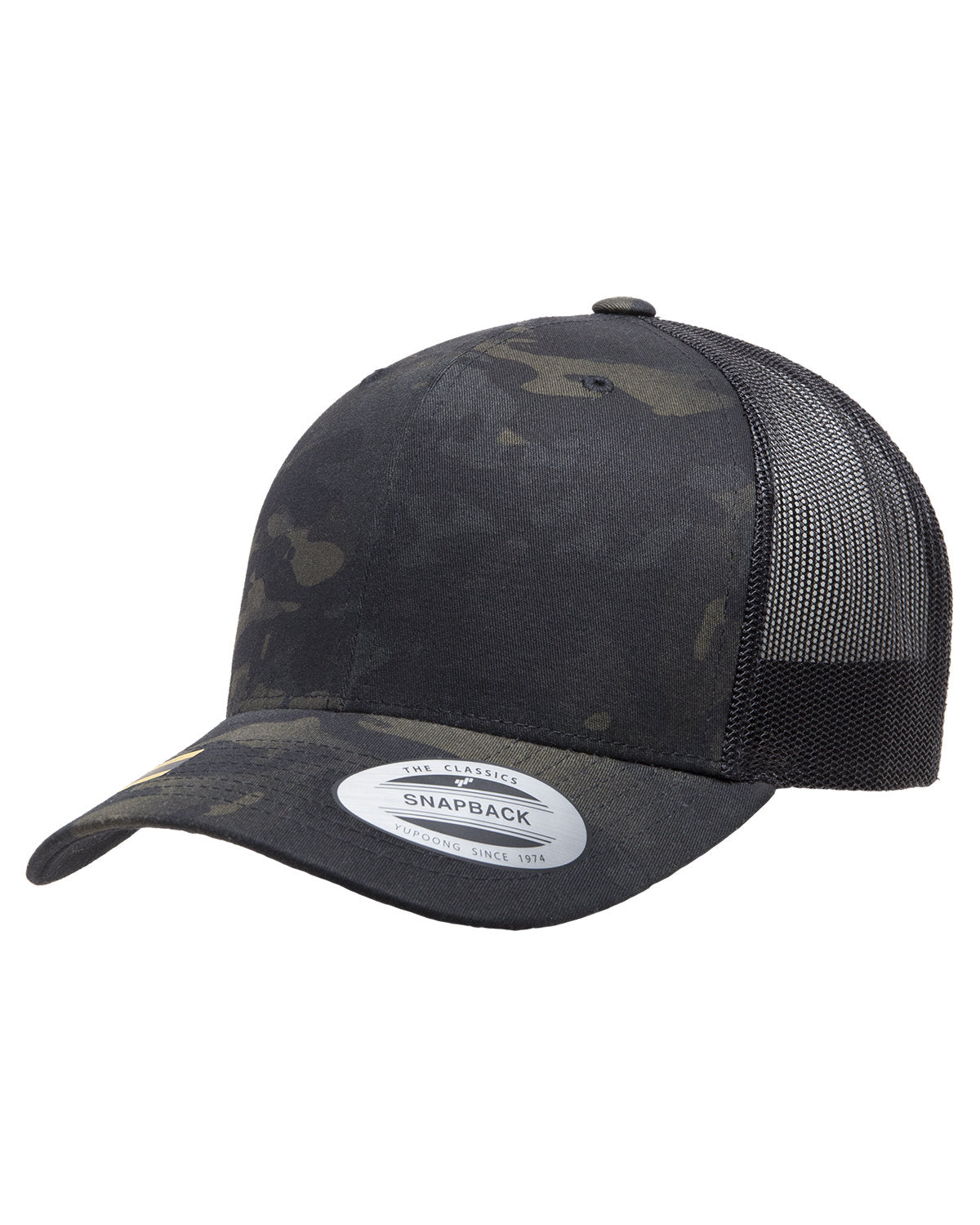 YP Classics® Retro Trucker Multicam® Snapback 6606MC