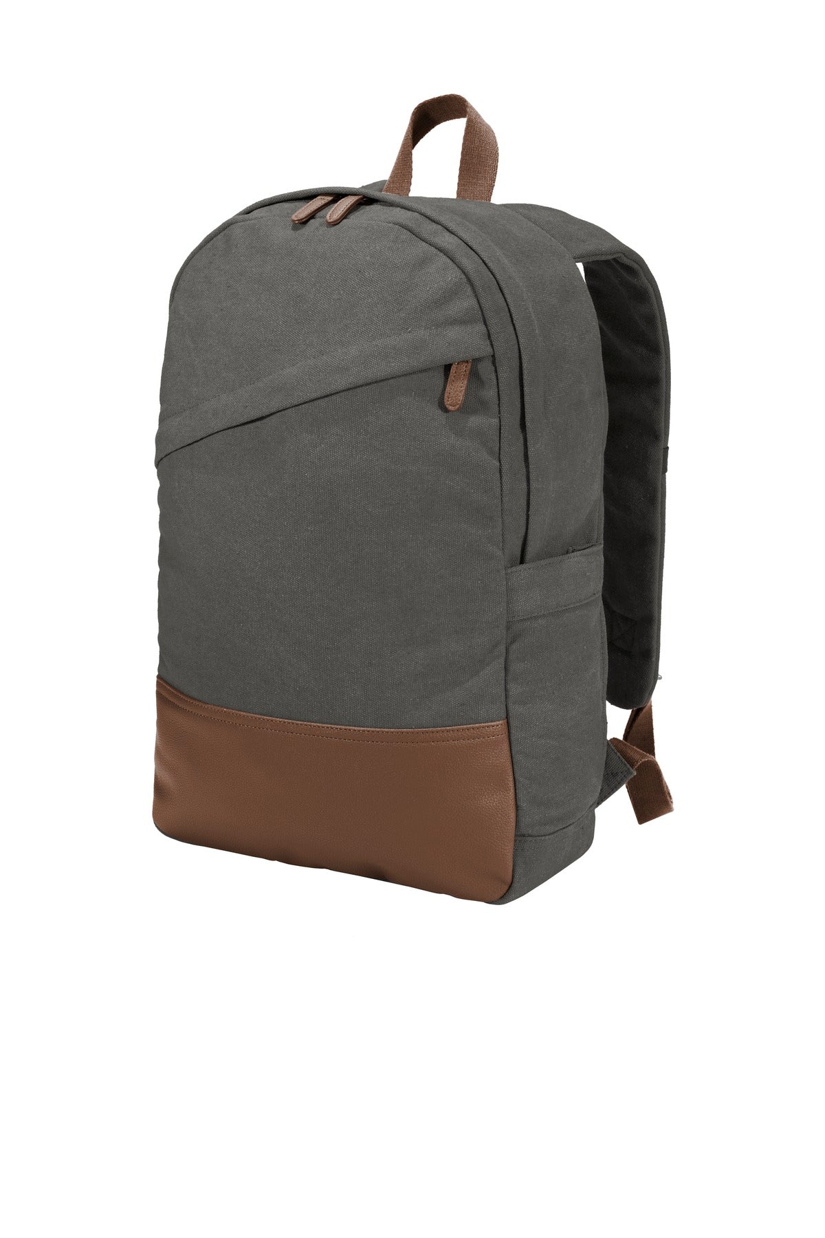 Port Authority® Cotton Canvas Backpack. BG210