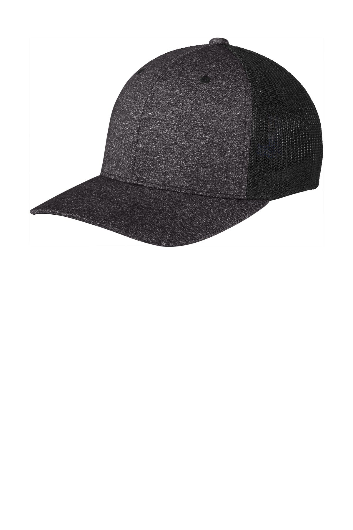 Port Authority® Flexfit® Melange Mesh Back Trucker Cap C302