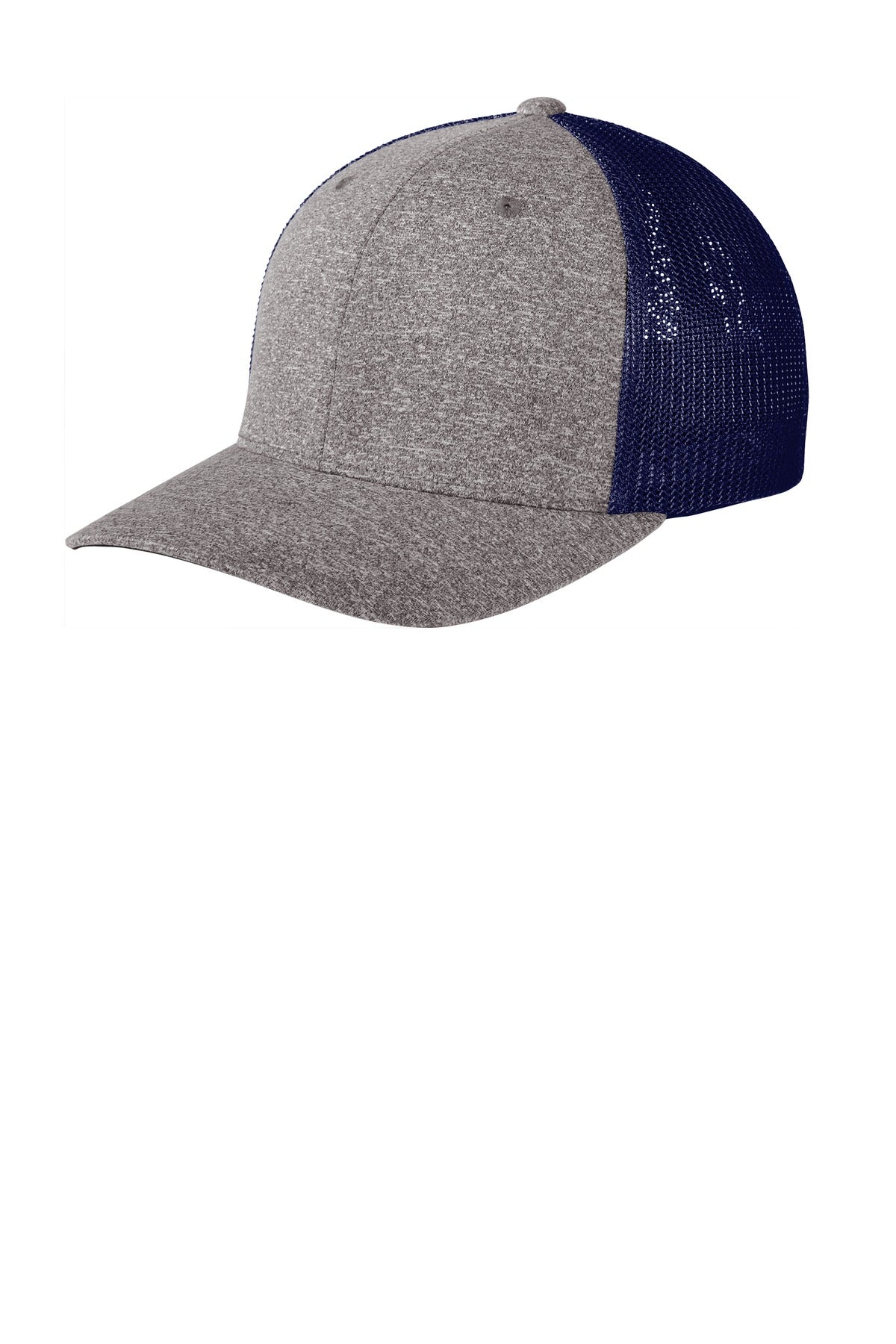 Port Authority® Flexfit® Melange Mesh Back Trucker Cap C302