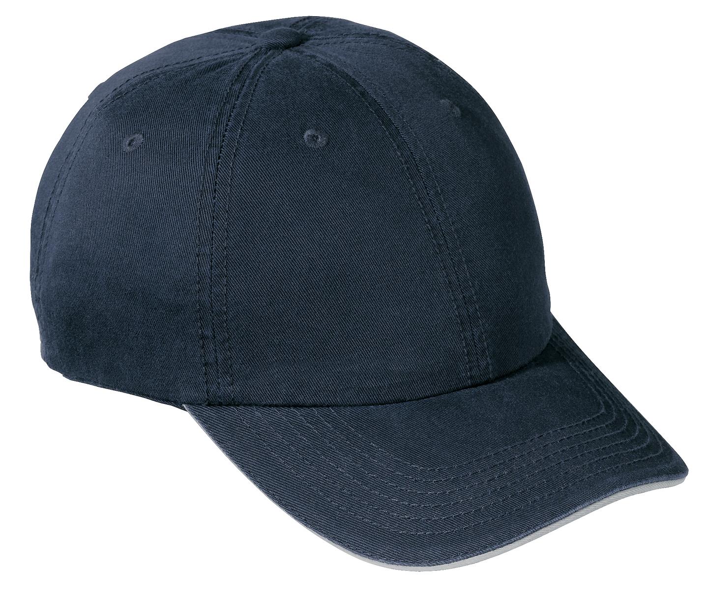 Port & Company® Washed Twill Sandwich Bill Cap. CP79