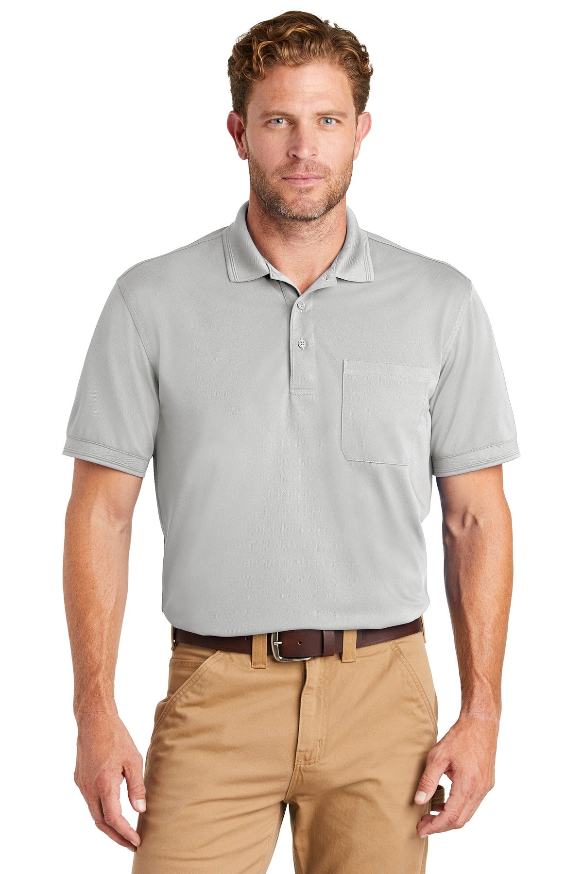 CornerStone® Industrial Snag-Proof Pique Pocket Polo. CS4020P