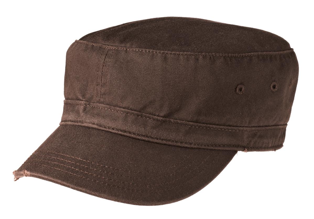 District® Distressed Military Hat. DT605