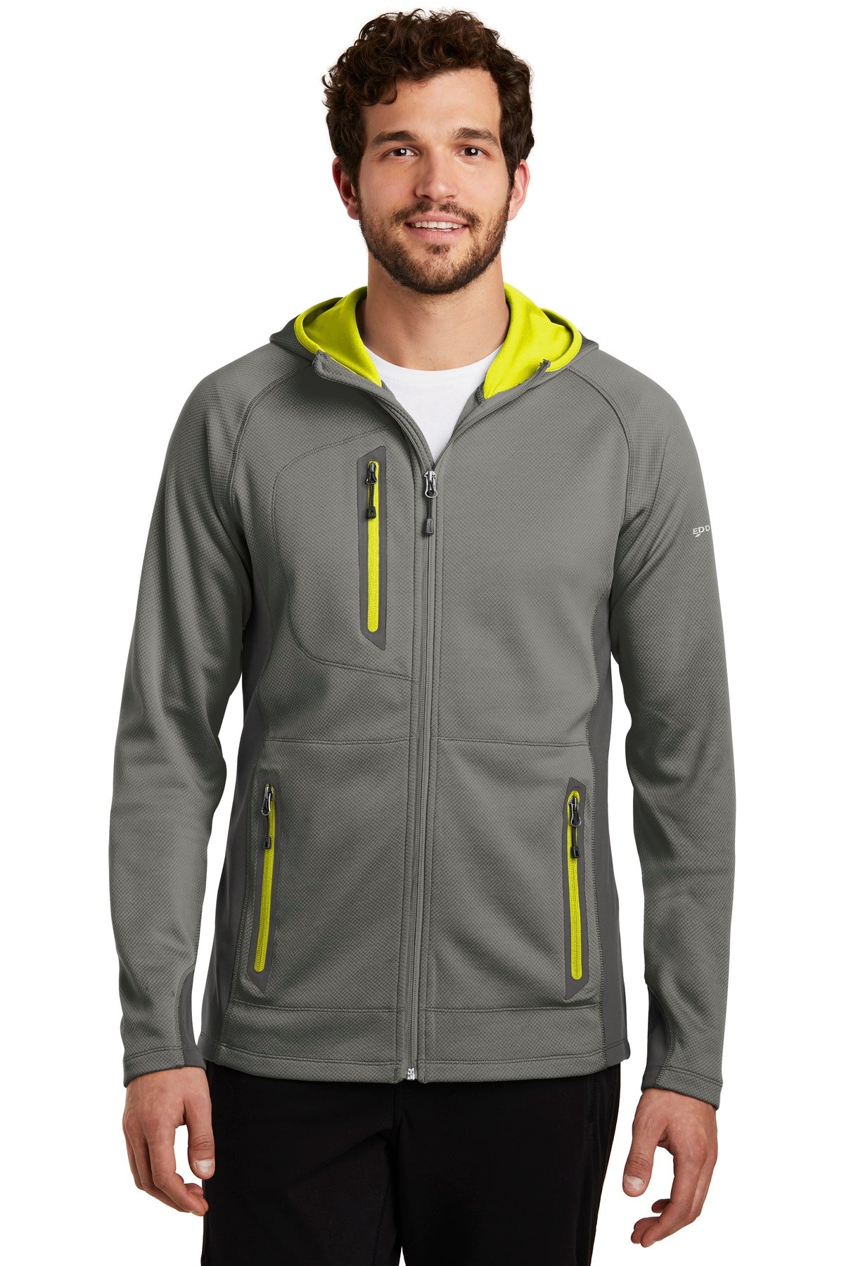Eddie Bauer® Sport Hooded Full-Zip Fleece Jacket. EB244