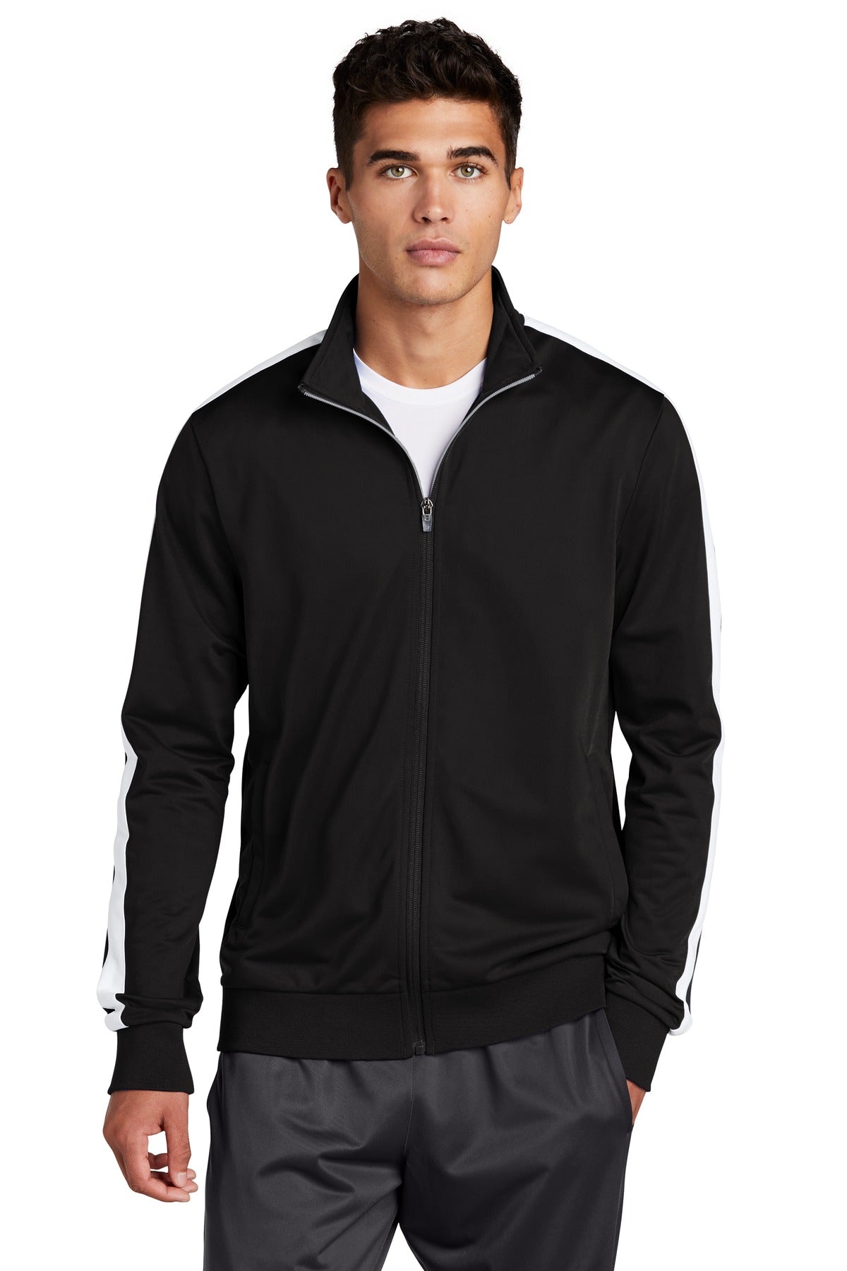 Sport-Tek® Tricot Track Jacket. JST94