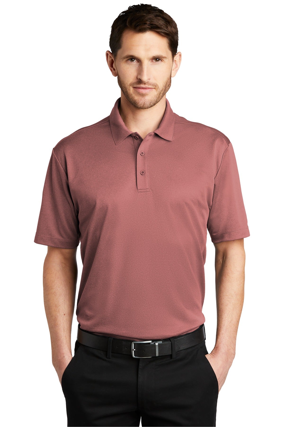 Port Authority® Heathered Silk Touch™ Performance Polo. K542