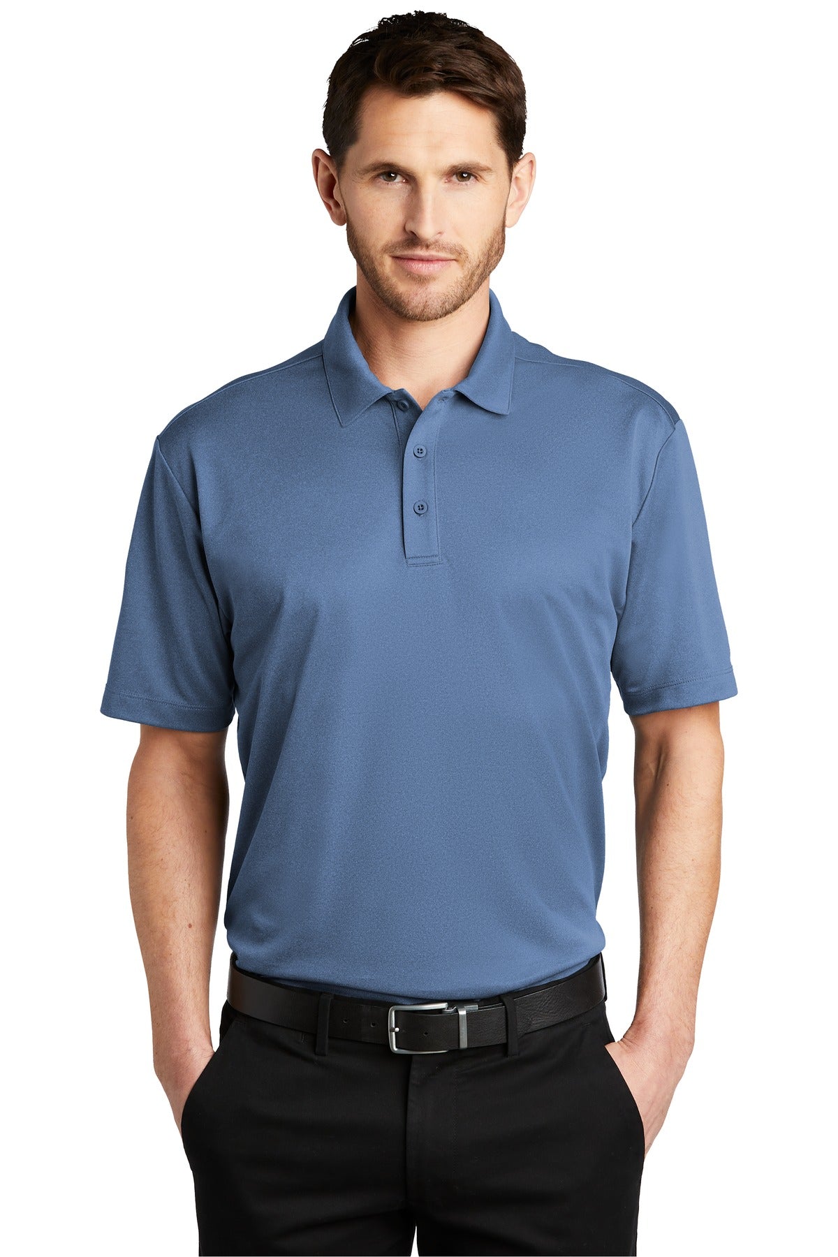 Port Authority® Heathered Silk Touch™ Performance Polo. K542