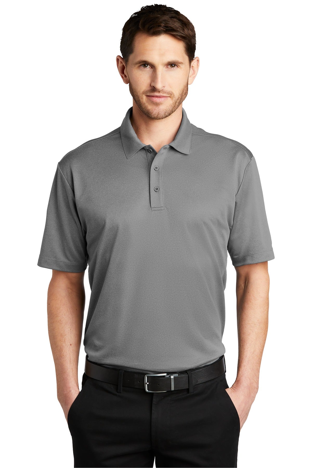 Port Authority® Heathered Silk Touch™ Performance Polo. K542
