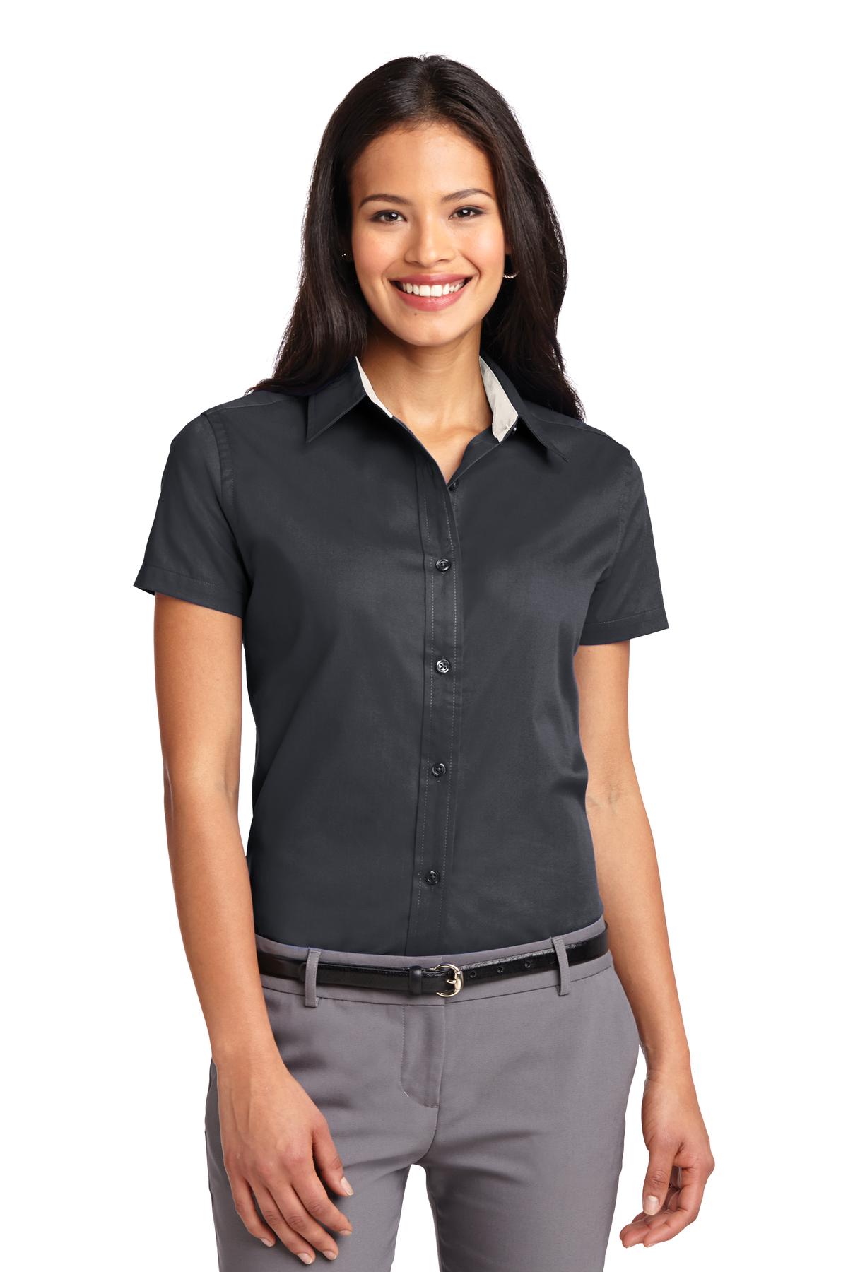 Port Authority® Ladies Short Sleeve Easy Care Shirt. L508