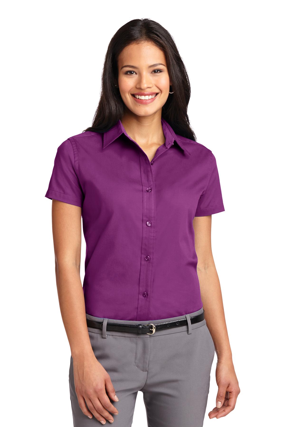 Port Authority® Ladies Short Sleeve Easy Care Shirt. L508