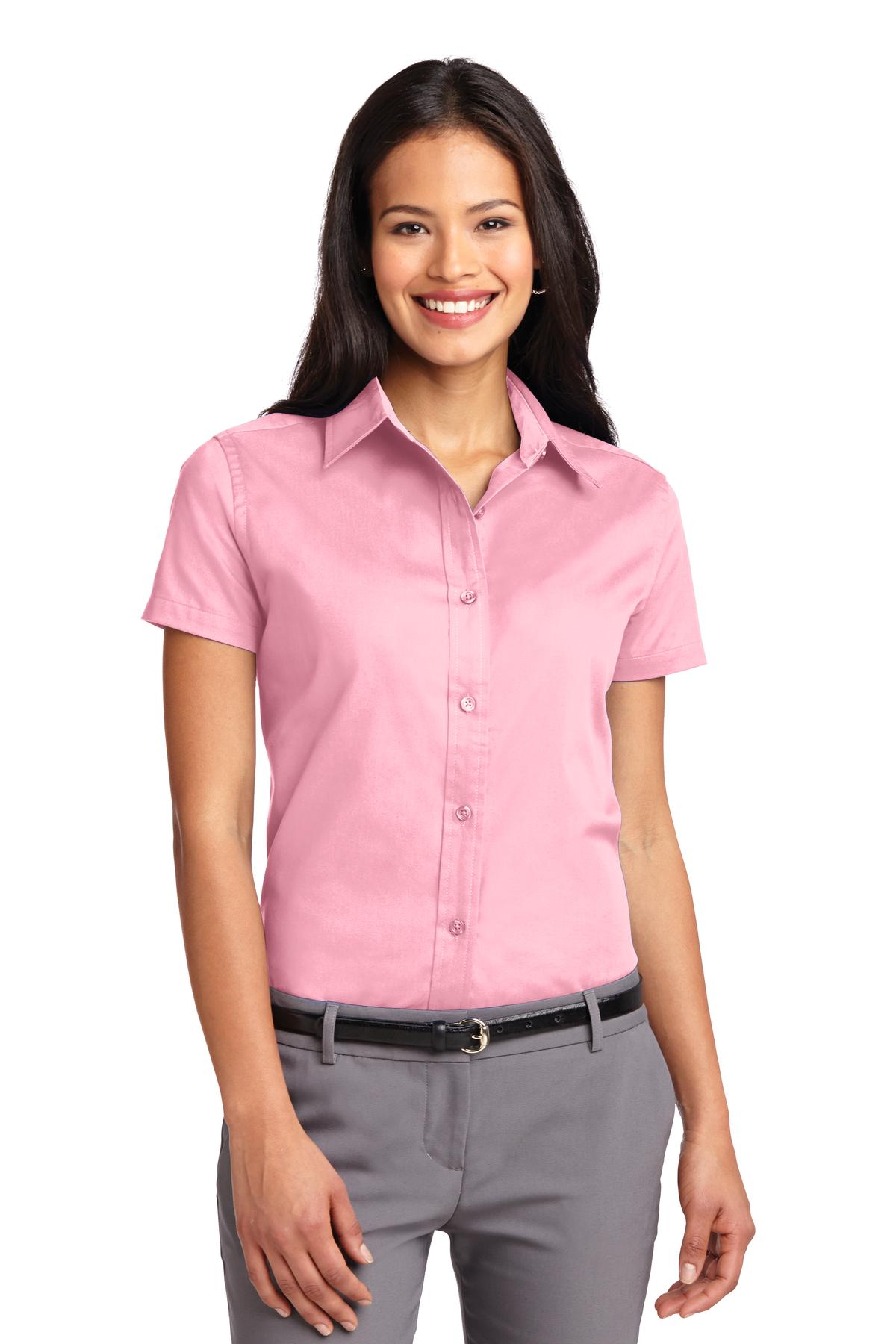 Port Authority® Ladies Short Sleeve Easy Care Shirt. L508