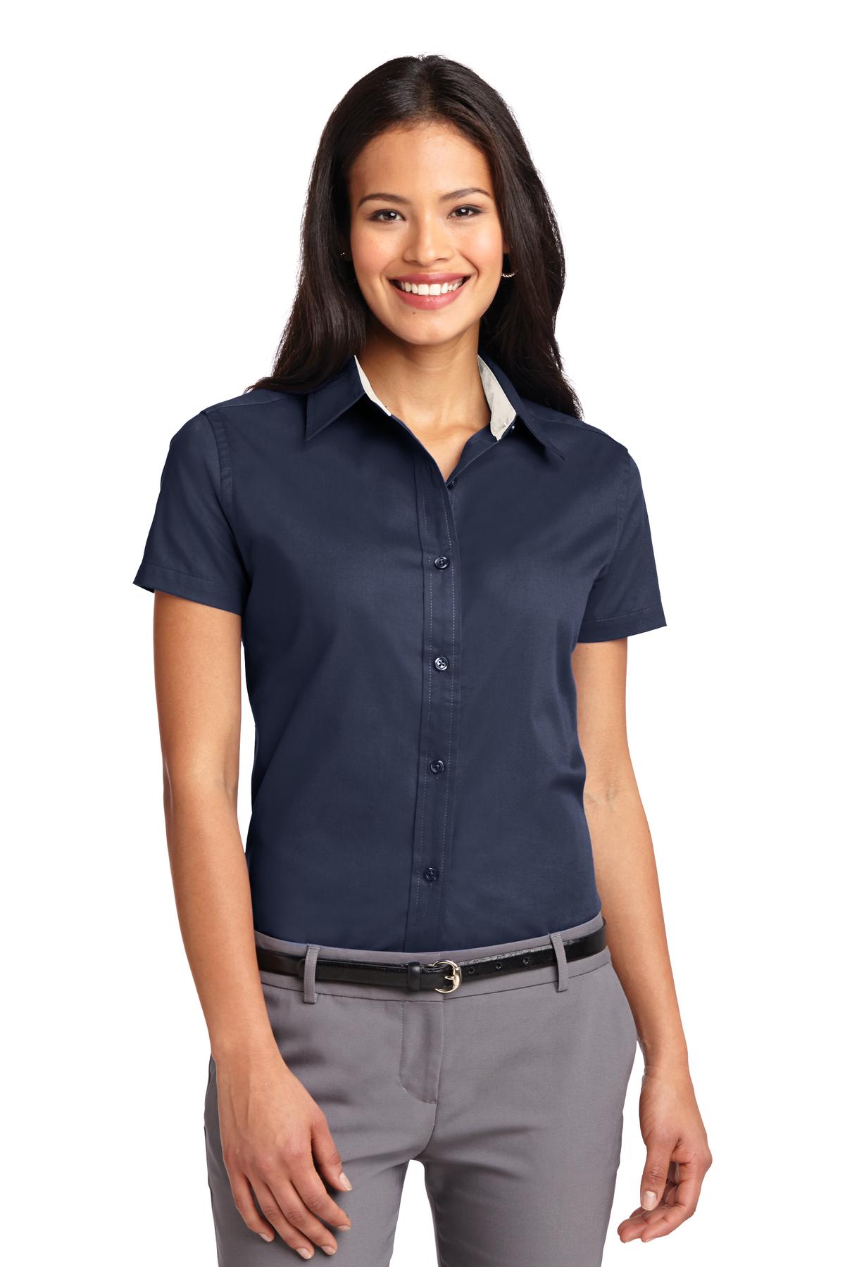 Port Authority® Ladies Short Sleeve Easy Care Shirt. L508