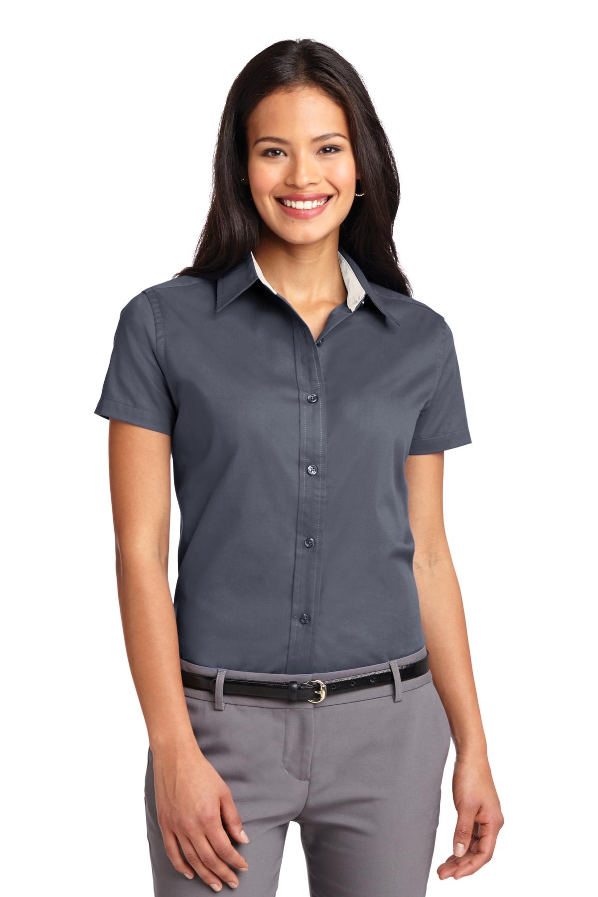 Port Authority® Ladies Short Sleeve Easy Care Shirt. L508