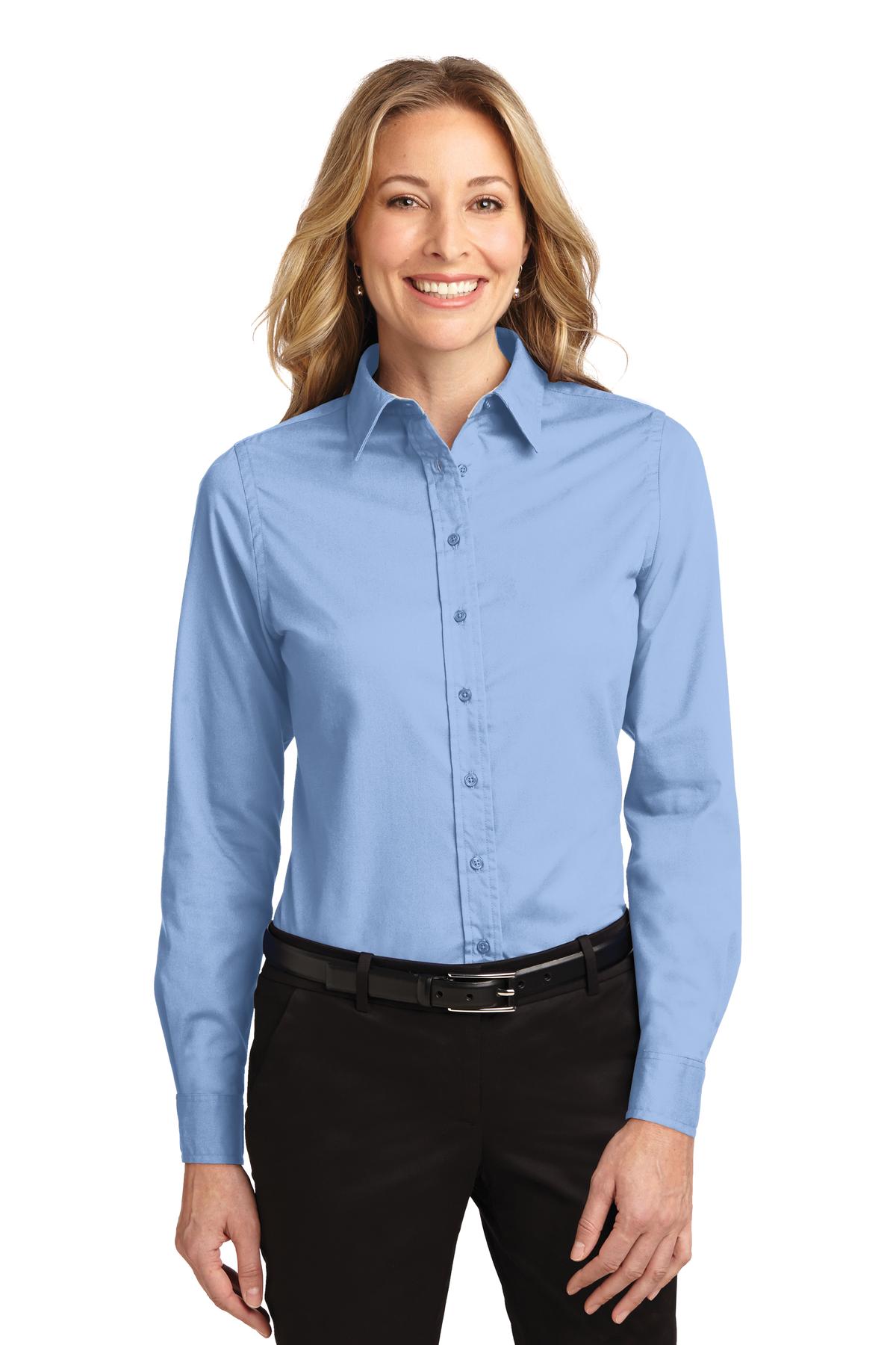 Port Authority® Ladies Long Sleeve Easy Care Shirt. L608