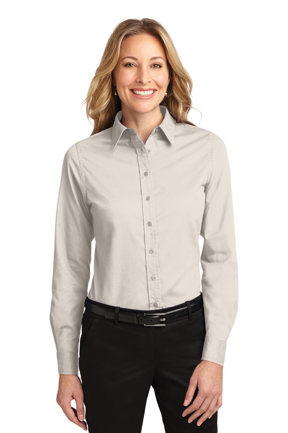 Port Authority® Ladies Long Sleeve Easy Care Shirt. L608