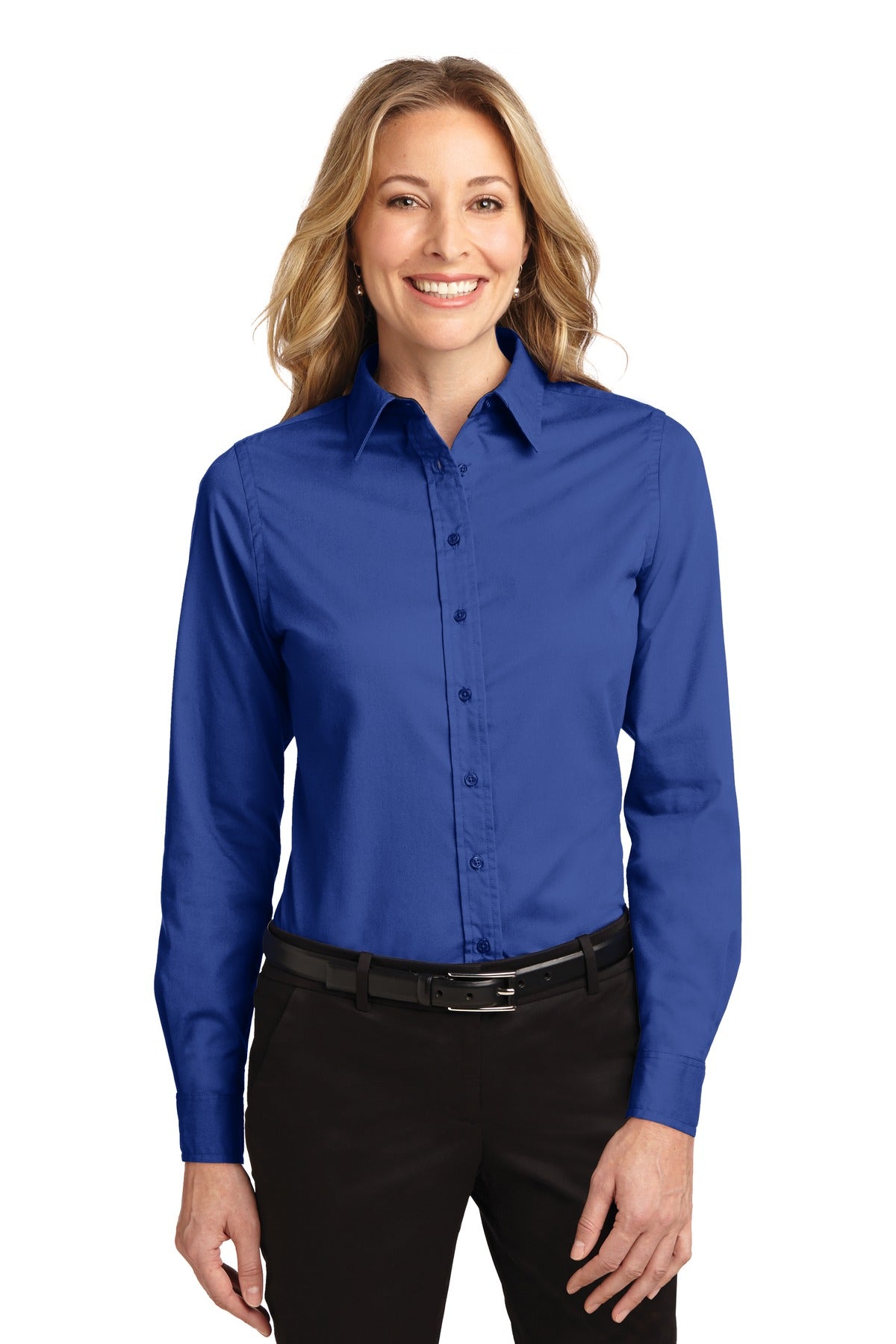 Port Authority® Ladies Long Sleeve Easy Care Shirt. L608
