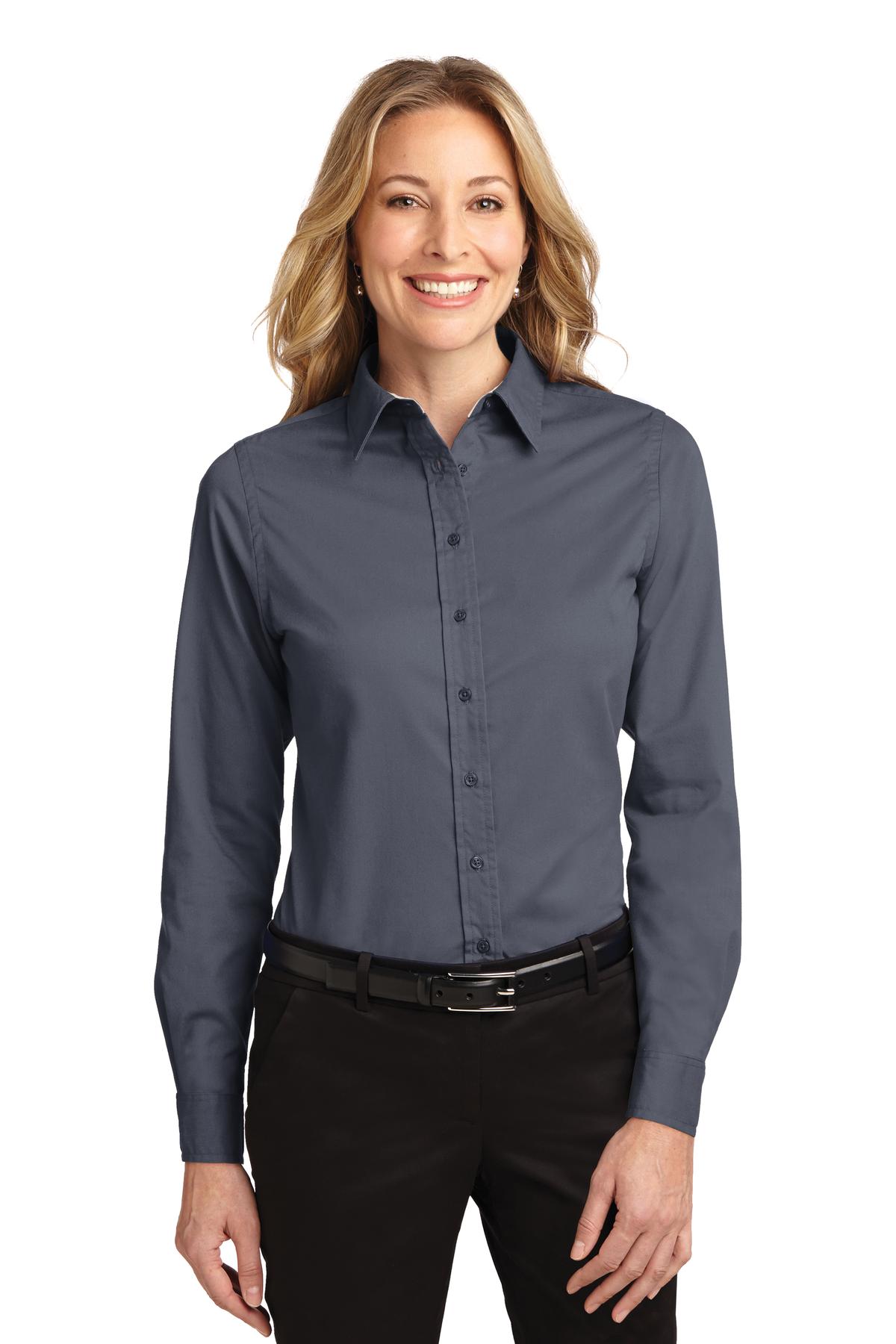 Port Authority® Ladies Long Sleeve Easy Care Shirt. L608