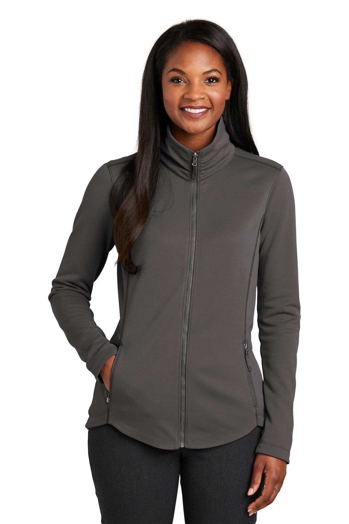 Port Authority® Ladies Collective Smooth Fleece Jacket. L904