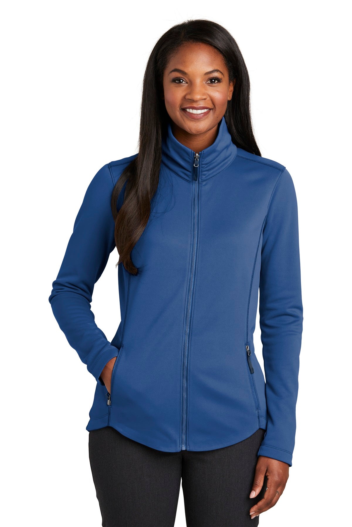 Port Authority® Ladies Collective Smooth Fleece Jacket. L904