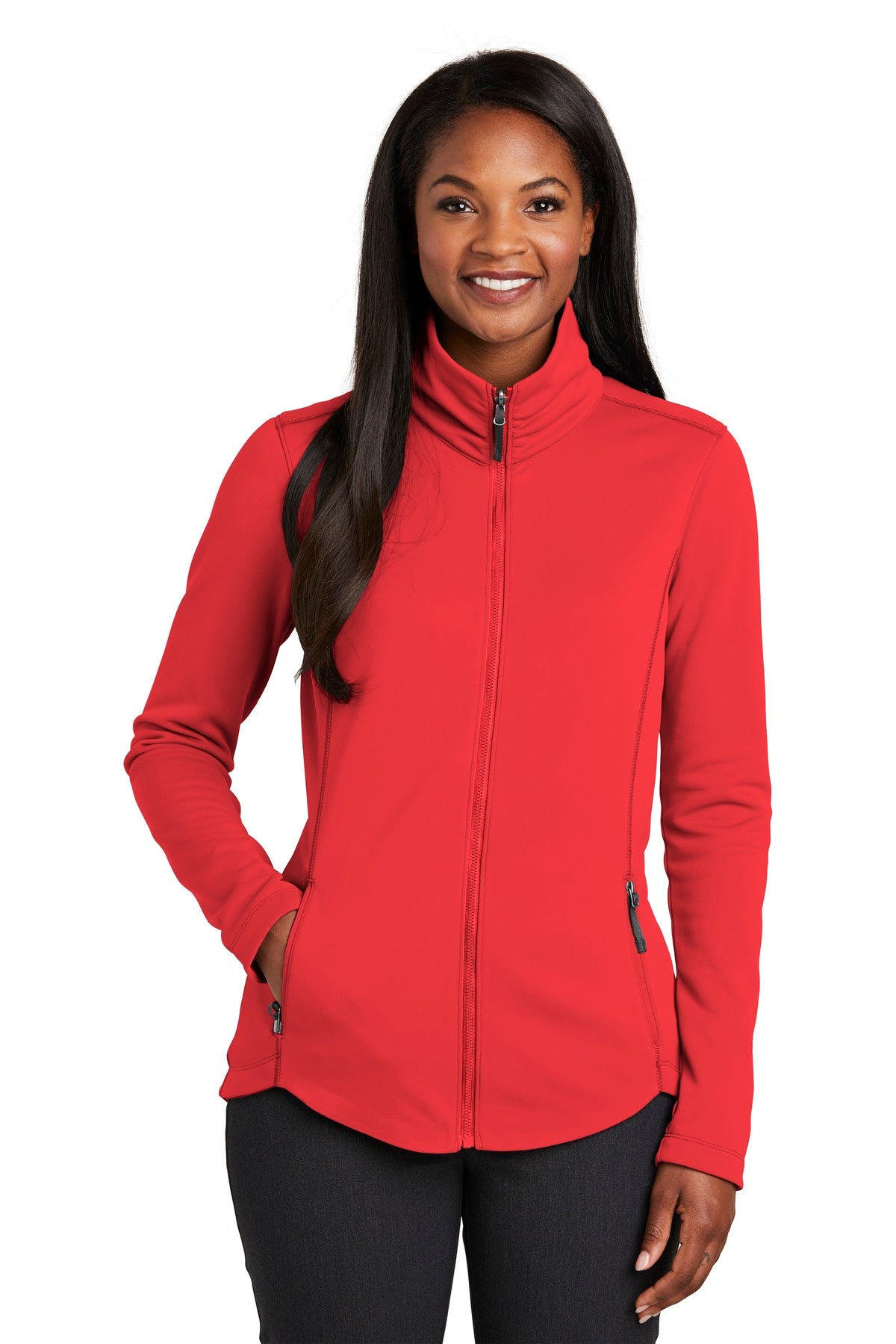 Port Authority® Ladies Collective Smooth Fleece Jacket. L904