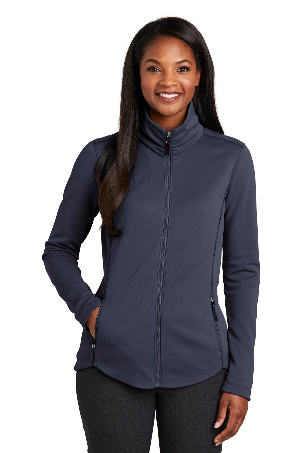 Port Authority® Ladies Collective Smooth Fleece Jacket. L904
