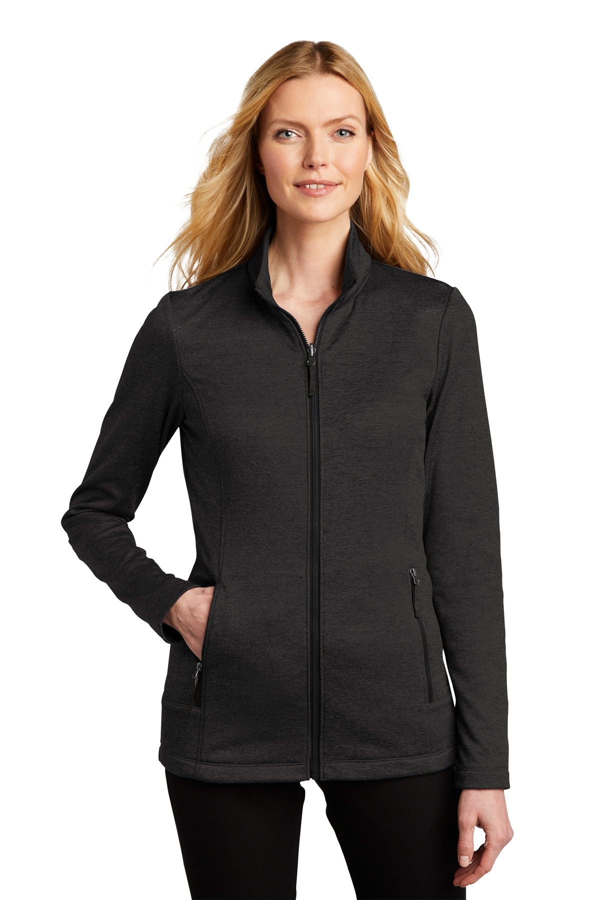 Port Authority® Ladies Collective Striated Fleece Jacket. L905