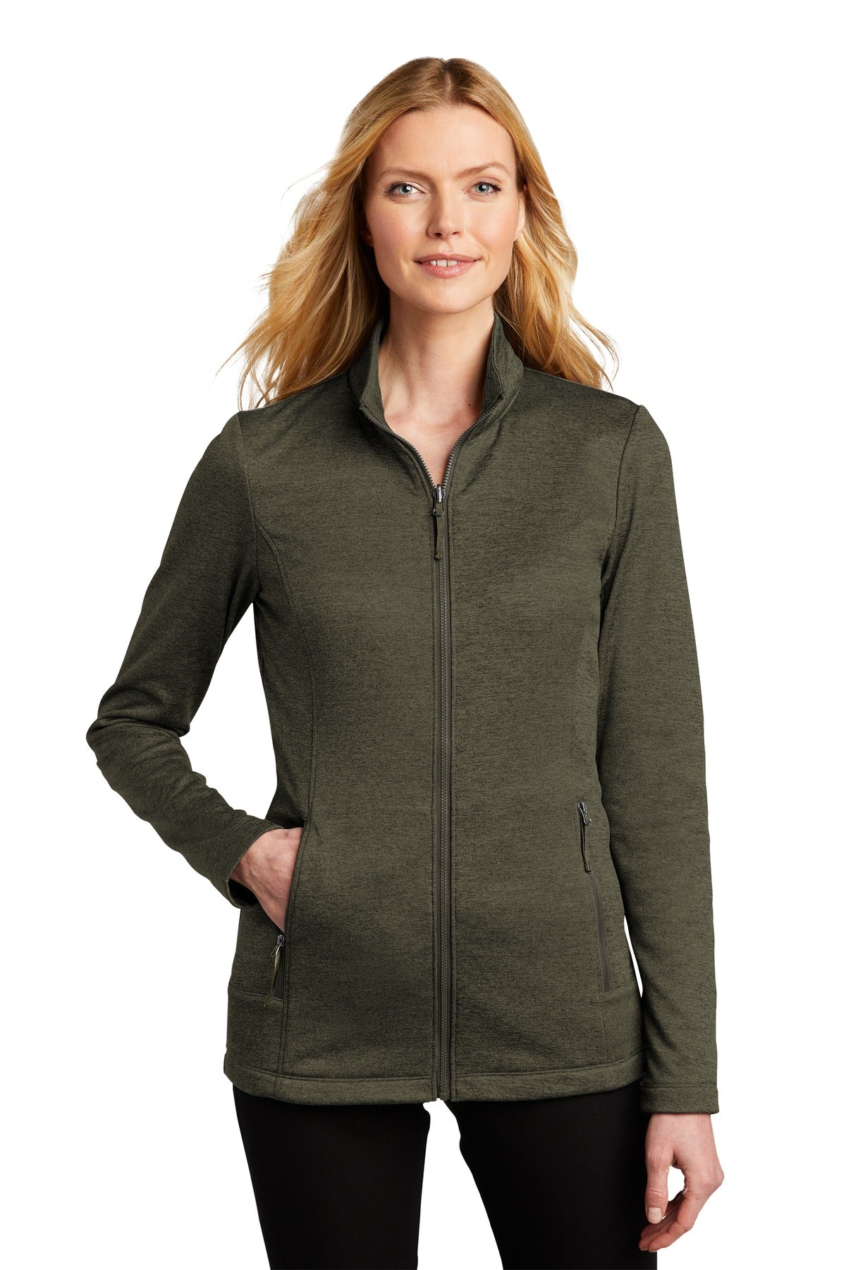 Port Authority® Ladies Collective Striated Fleece Jacket. L905
