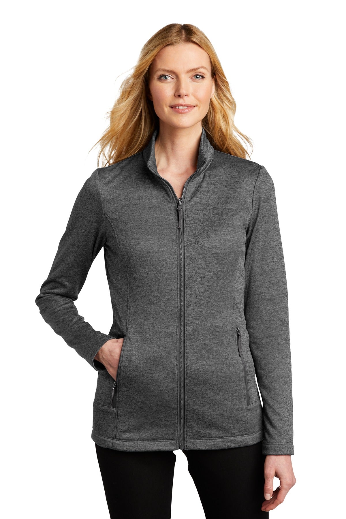 Port Authority® Ladies Collective Striated Fleece Jacket. L905