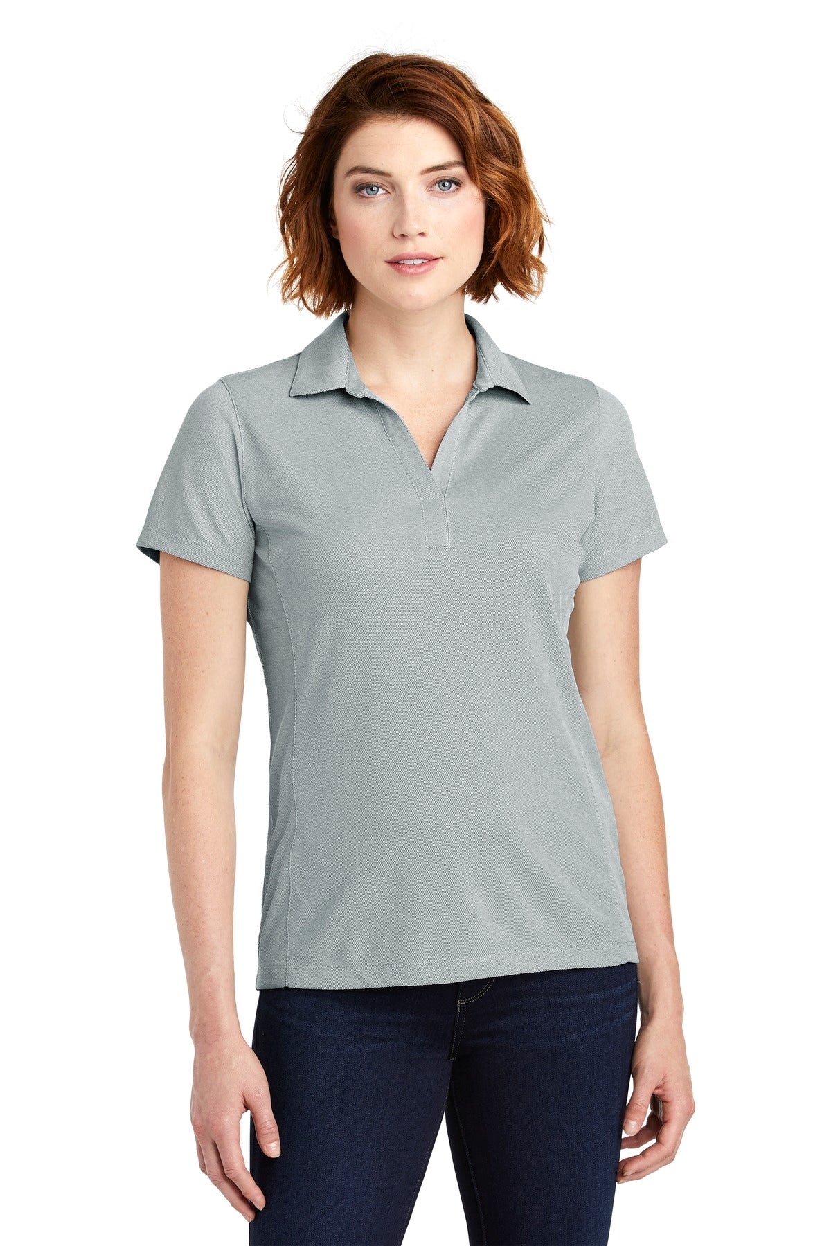 Port Authority® Ladies Poly Oxford Pique Polo. LK582