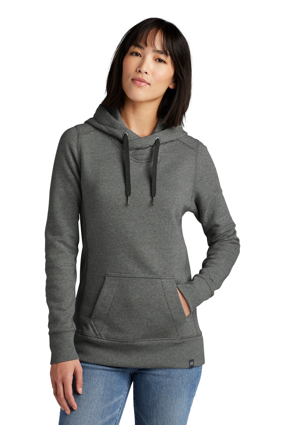New Era® Ladies French Terry Pullover Hoodie. LNEA500