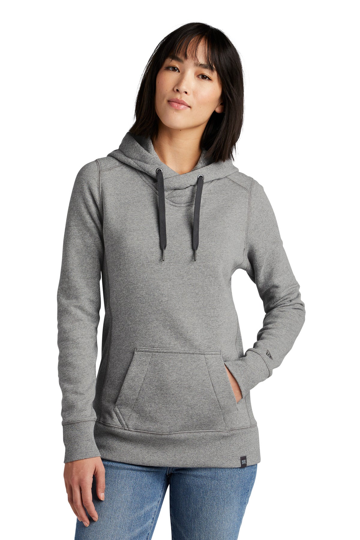 New Era® Ladies French Terry Pullover Hoodie. LNEA500
