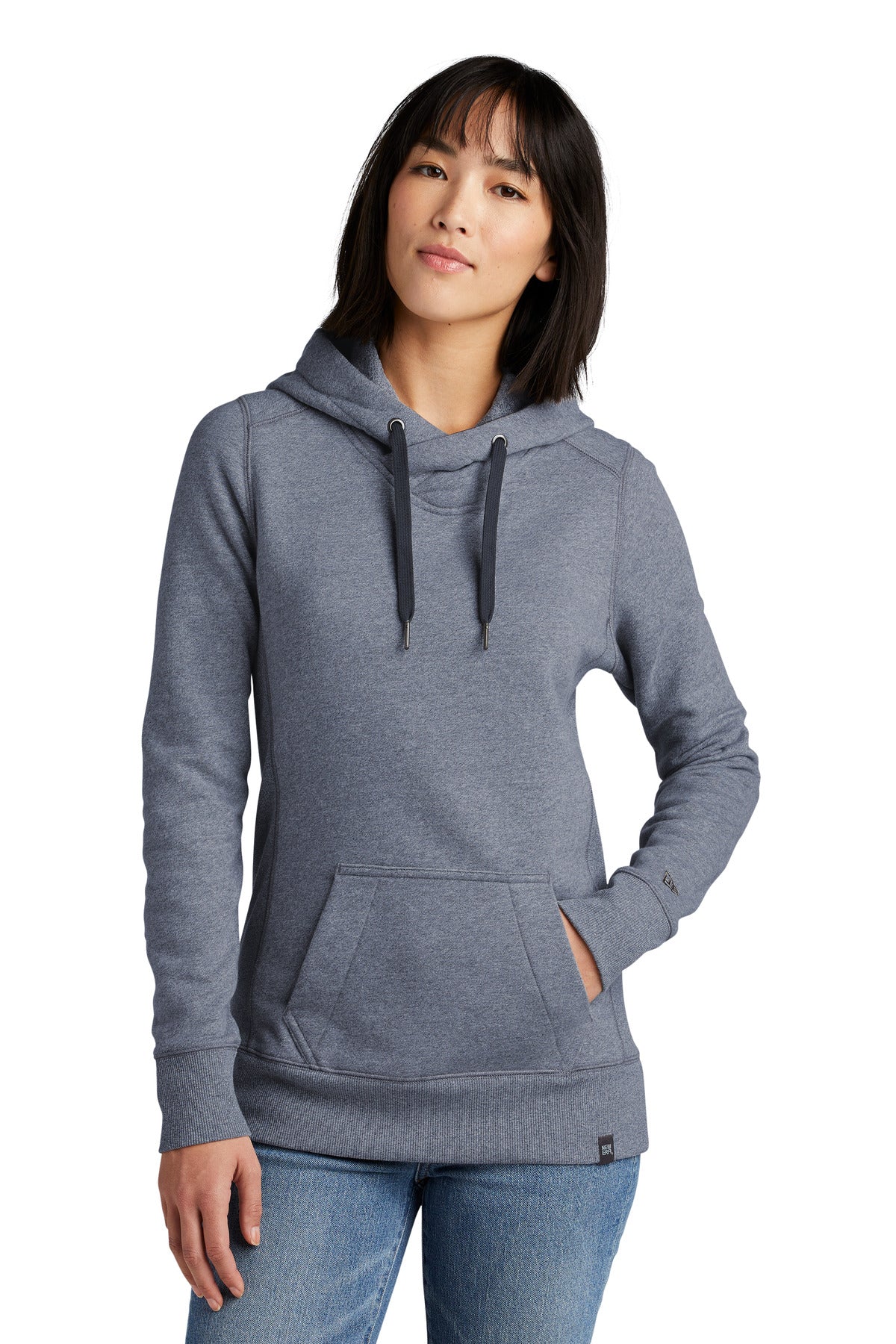 New Era® Ladies French Terry Pullover Hoodie. LNEA500