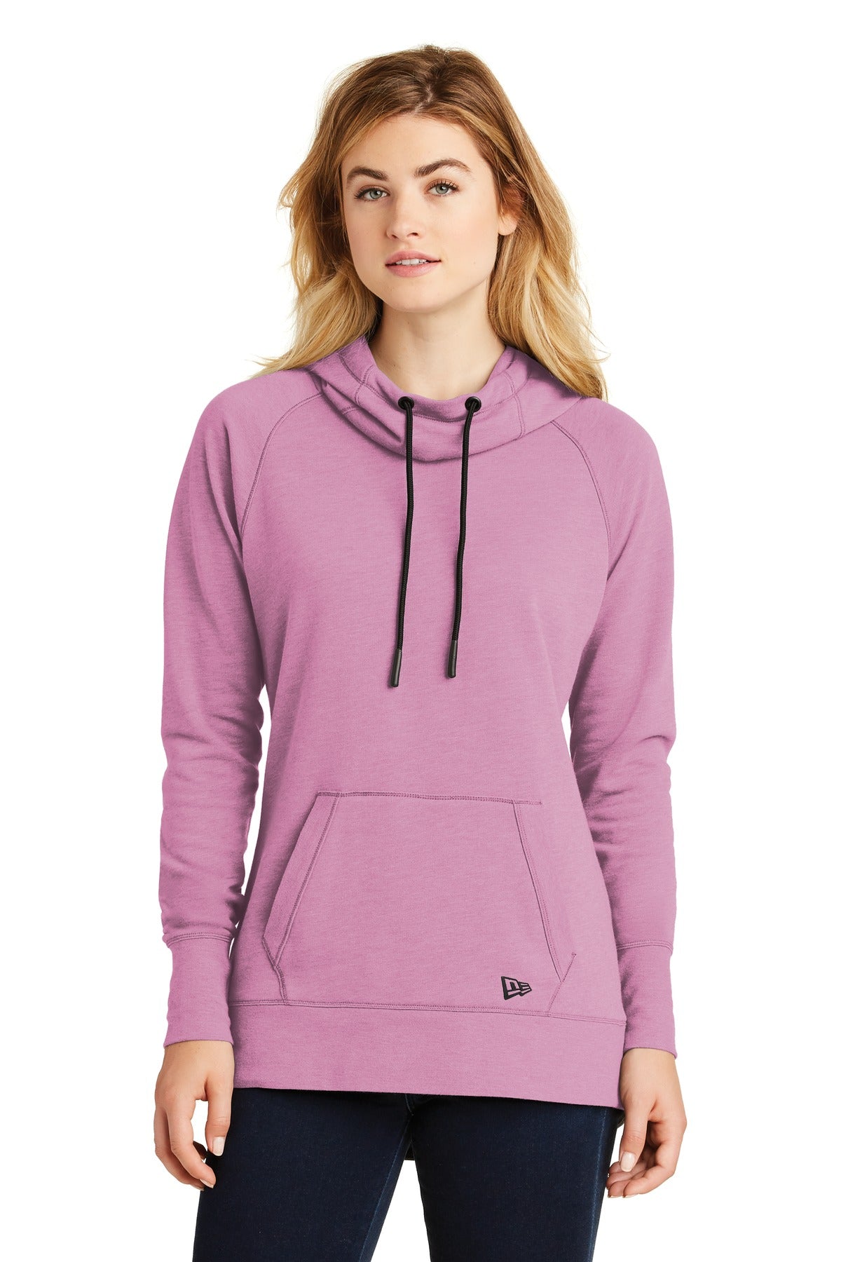 New Era® Ladies Tri-Blend Fleece Pullover Hoodie. LNEA510