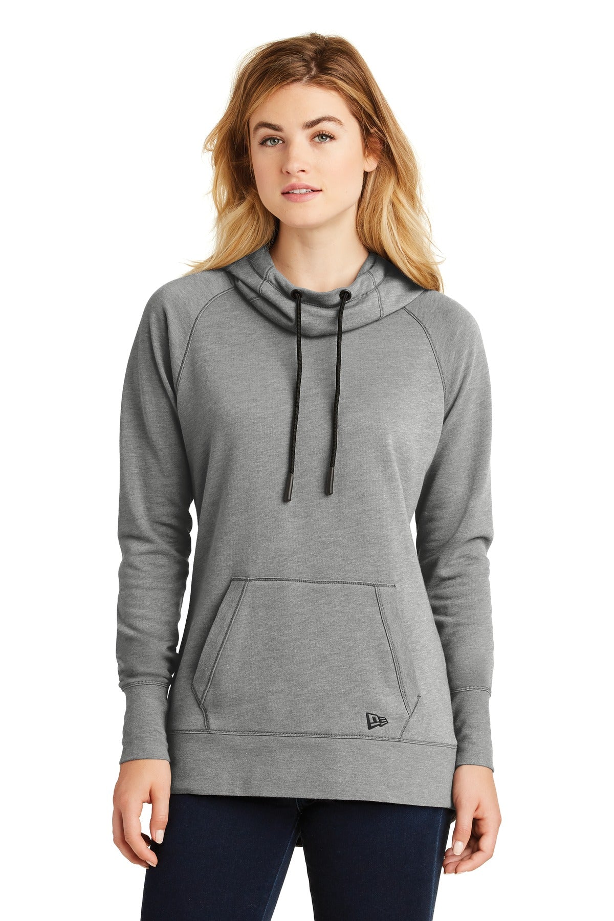 New Era® Ladies Tri-Blend Fleece Pullover Hoodie. LNEA510