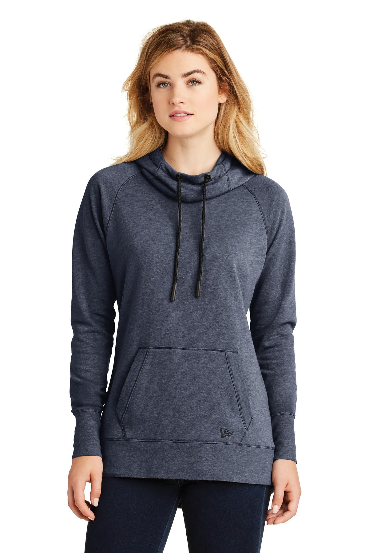 New Era® Ladies Tri-Blend Fleece Pullover Hoodie. LNEA510