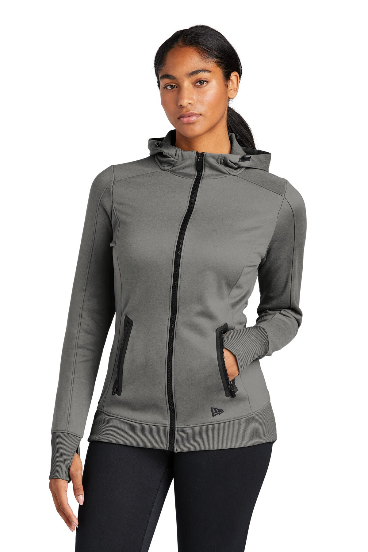 New Era® Ladies Venue Fleece Full-Zip Hoodie. LNEA522